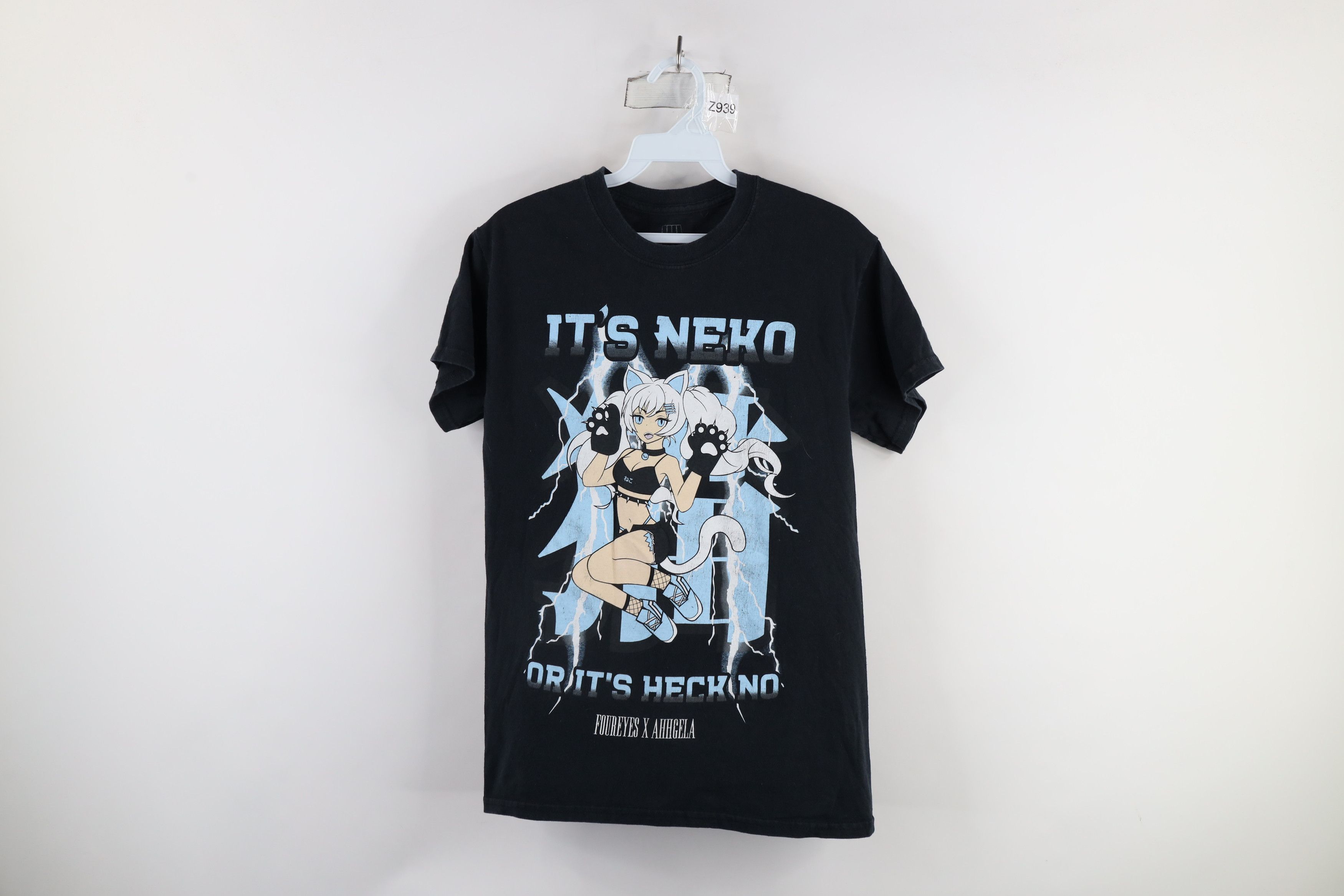 Vintage Vintage Foureyes X Ahhgela Or It's Heck No Anime T-Shirt Size US S / EU 44-46 / 1 - 1 Thumbnail
