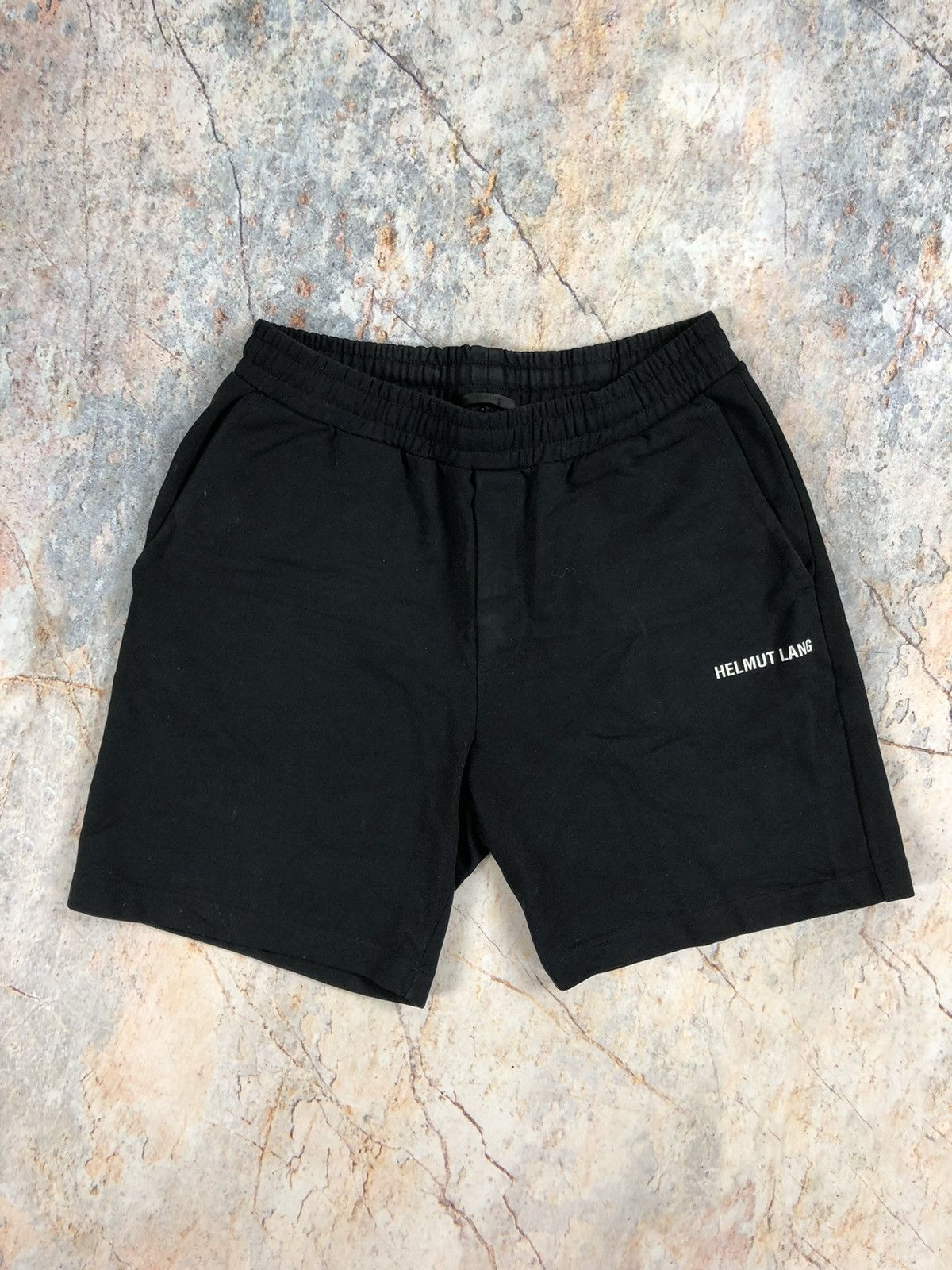 Helmut Lang black shorts
