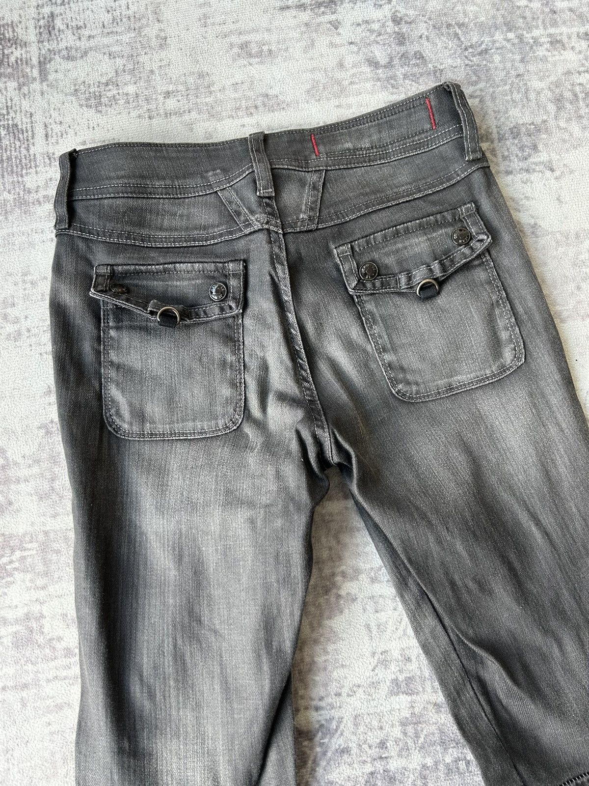 Marithe + Francois Girbaud Punk Style Design By MFG Size US 26 / EU 42 - 13 Thumbnail