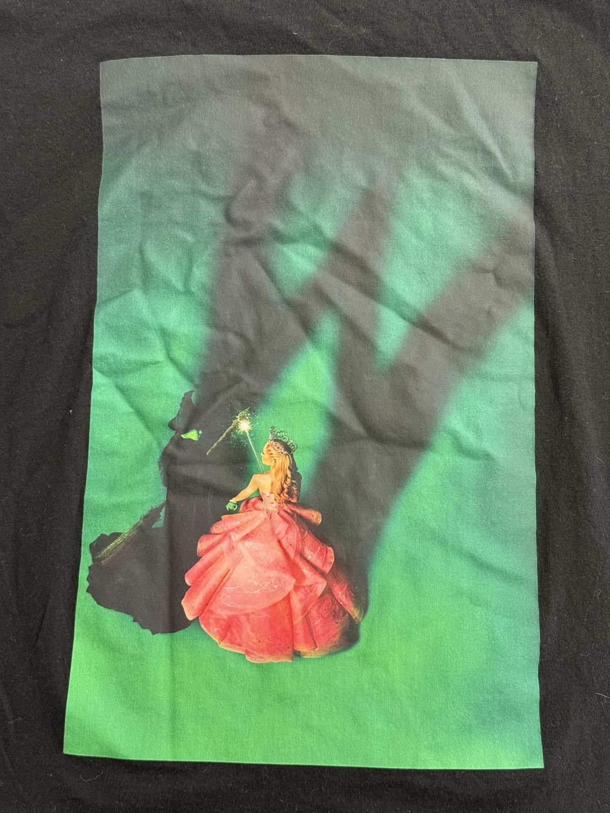 Divided Wicked Movie Promo T-shirt Poster Glinda & Elphaba - S Size US S / EU 44-46 / 1 - 6 Thumbnail