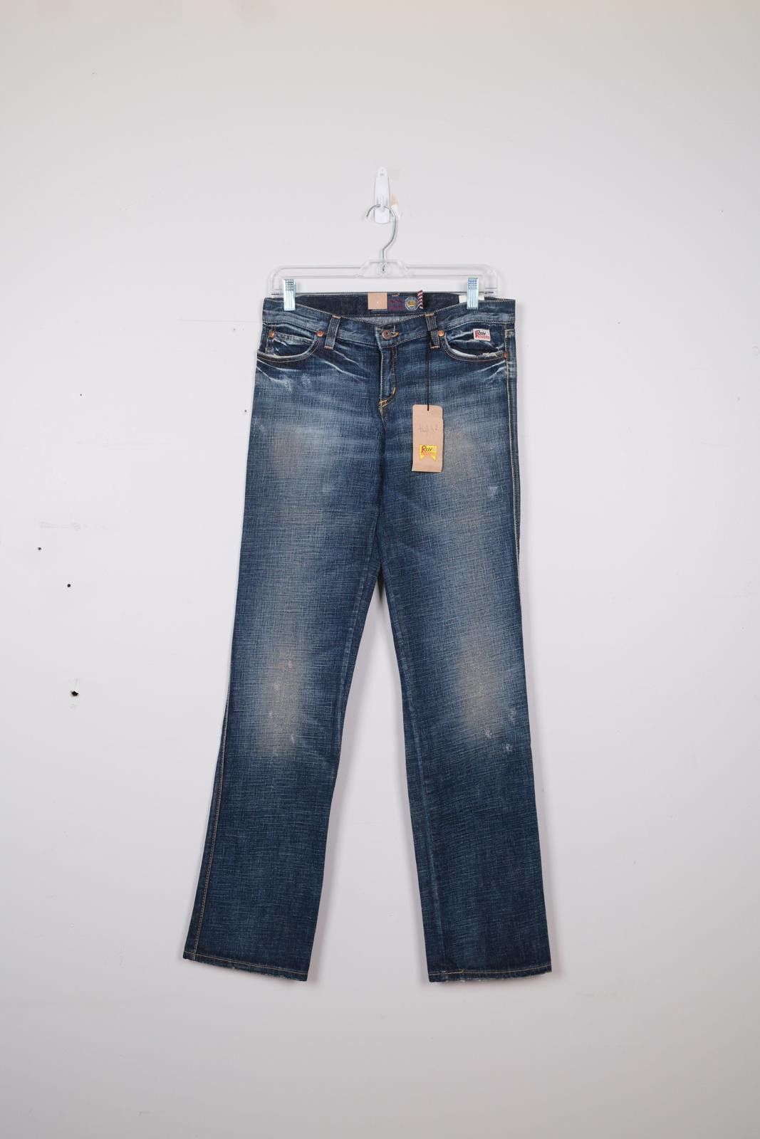 Other 80's Roy Roger's Distressed Faded Straight-Leg Jeans Size US 30 / EU 46 - 1 Thumbnail