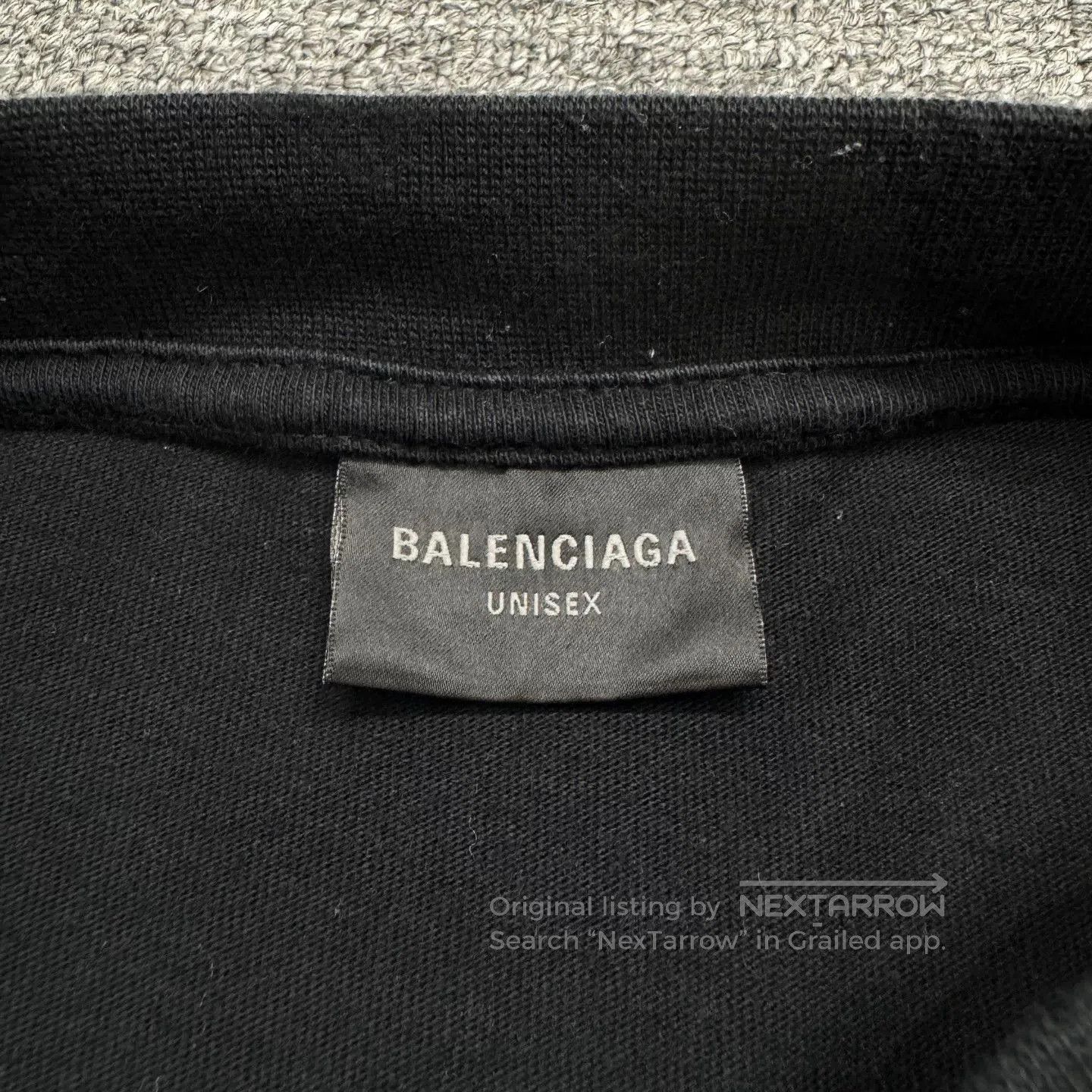 Balenciaga Balenciaga Embroidered Letter Shirt. Size US L / EU 52-54 / 3 - 2 Thumbnail