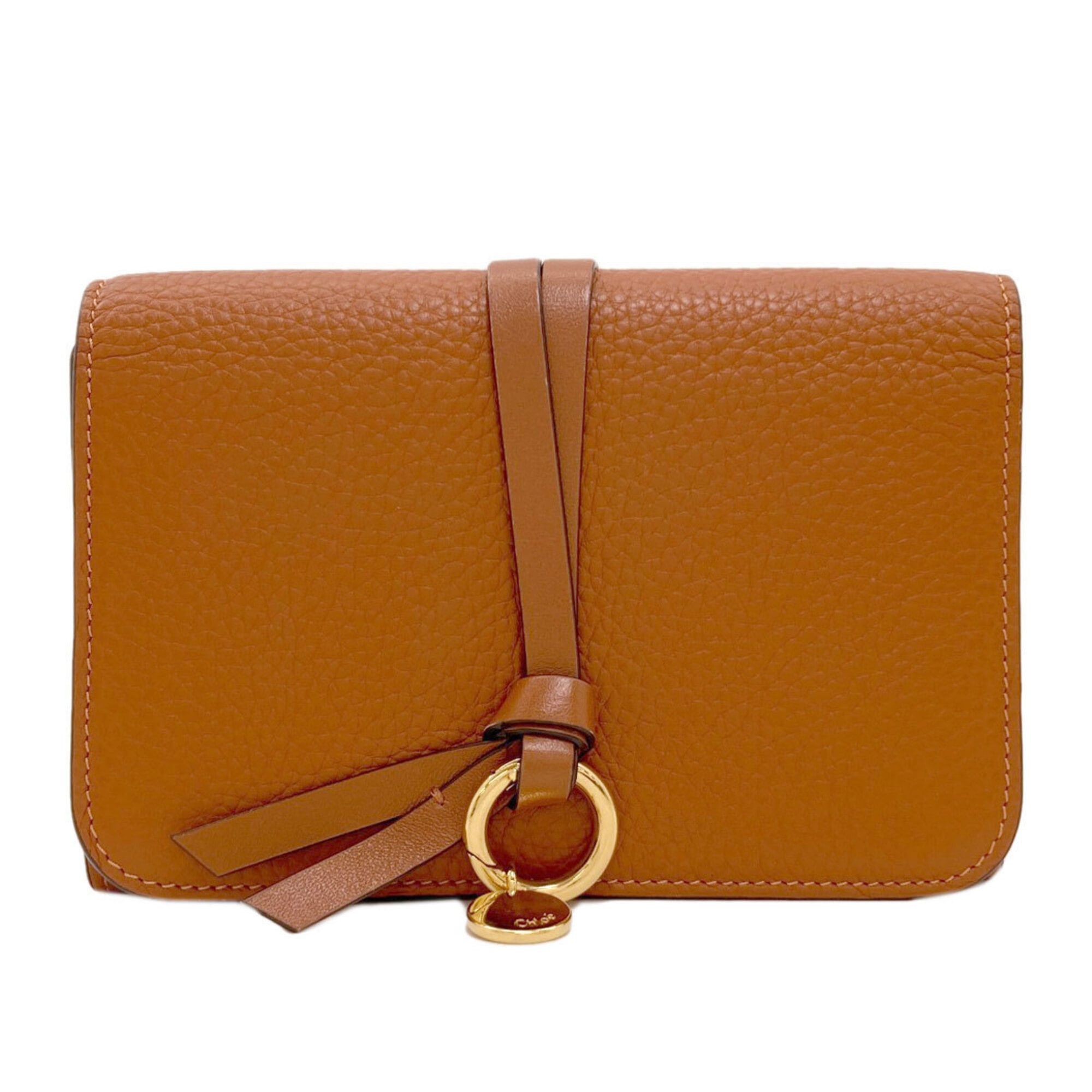 Chloe Chloé Chloe Alphabet Long Wallet Leather Women's CHLOE Size ONE SIZE - 1 Thumbnail