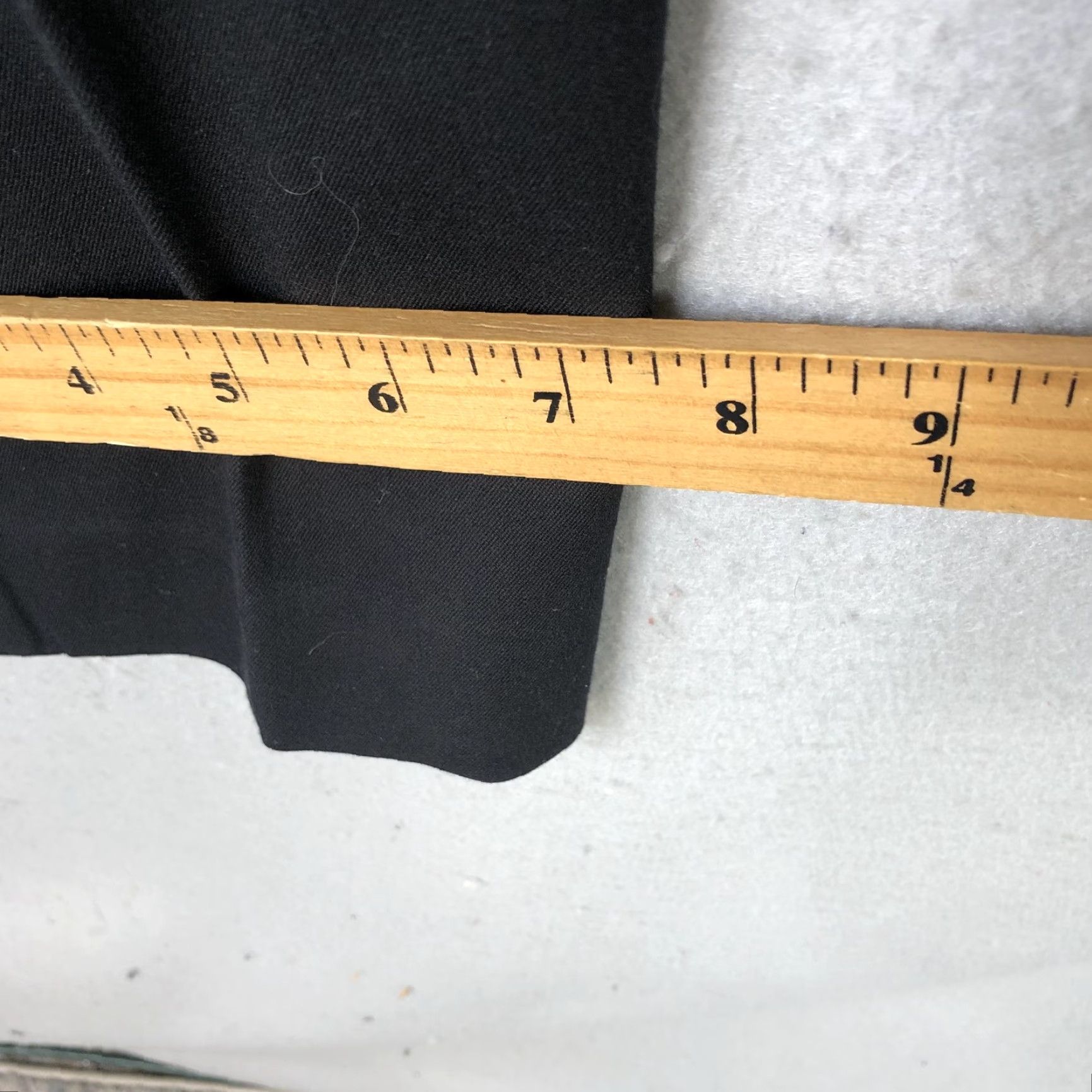 Talbots Talbots Womens Pants 8P Black Curvy Petite Stretch Twill Tapered Work Old Money Size 30" / US 8 / IT 44 - 5 Thumbnail
