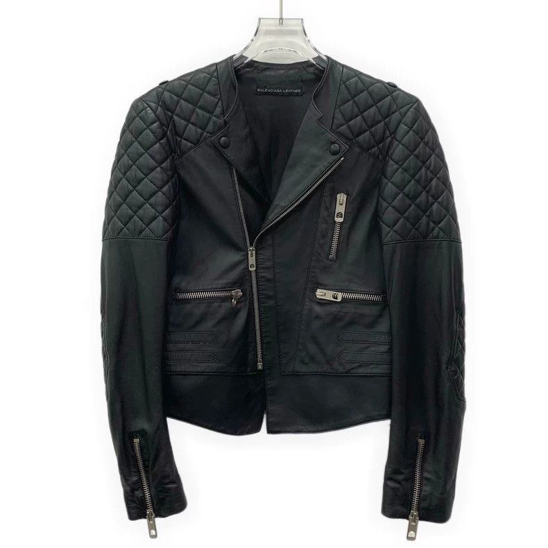 Other Balenciaga size 36 Black rhombus chain long sleeve sheepsk Size XS / US 0-2 / IT 36-38 - 1 Thumbnail