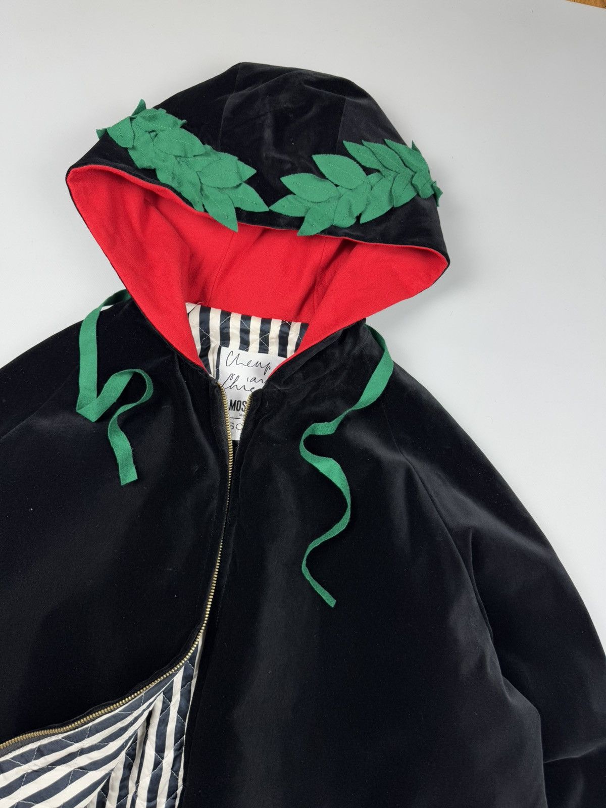 Moschino Moschino Vintage Velour Cheap And Chic Hooded Jacket Size 40 Size S / US 4 / IT 40 - 3 Thumbnail
