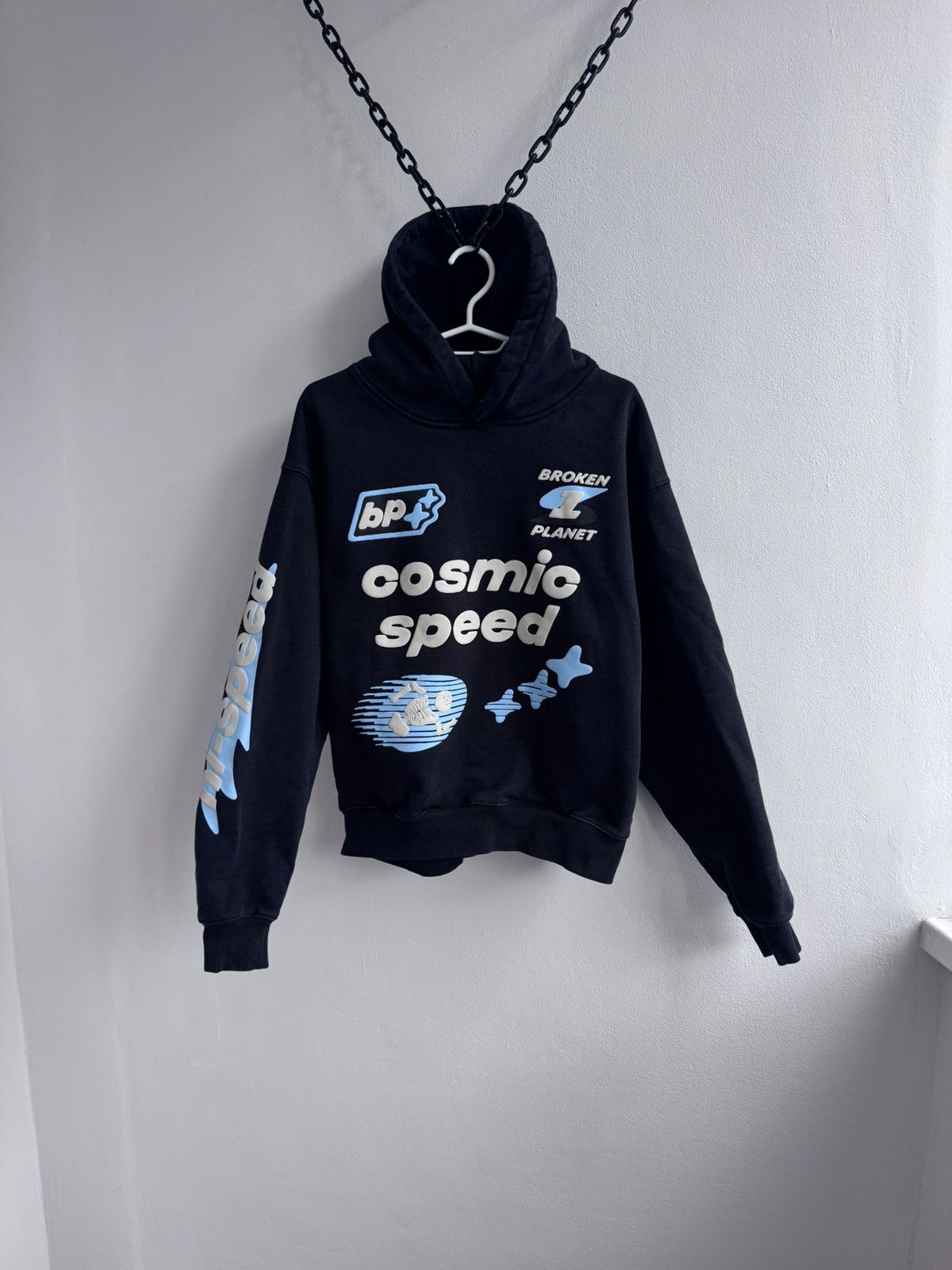 Broken Planet Broken Planet Cosmic Speed Black Men’s Hoodie Size US M / EU 48-50 / 2 - 1 Thumbnail