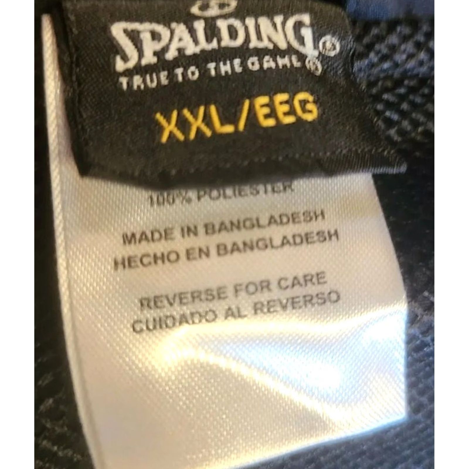 Spalding VINTAGE Spalding Athletic Jacket Windbreaker Jacket Mens 2XL Black Polyester Zip Long Coat All Seasons Pockets Retro College 90s Athletic Mens Size US XXL / EU 58 / 5 - 5 Thumbnail