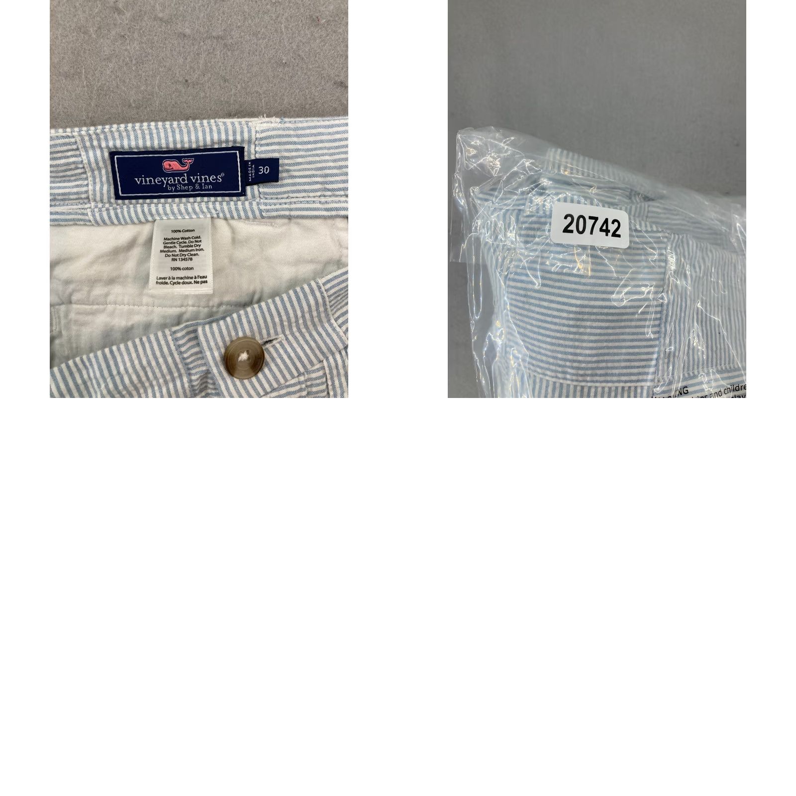Vineyard Vines VINTAGE Vineyard Vines Mens Shorts 30 Blue patchwork Beach Preppy Size US 30 / EU 46 - 8 Thumbnail