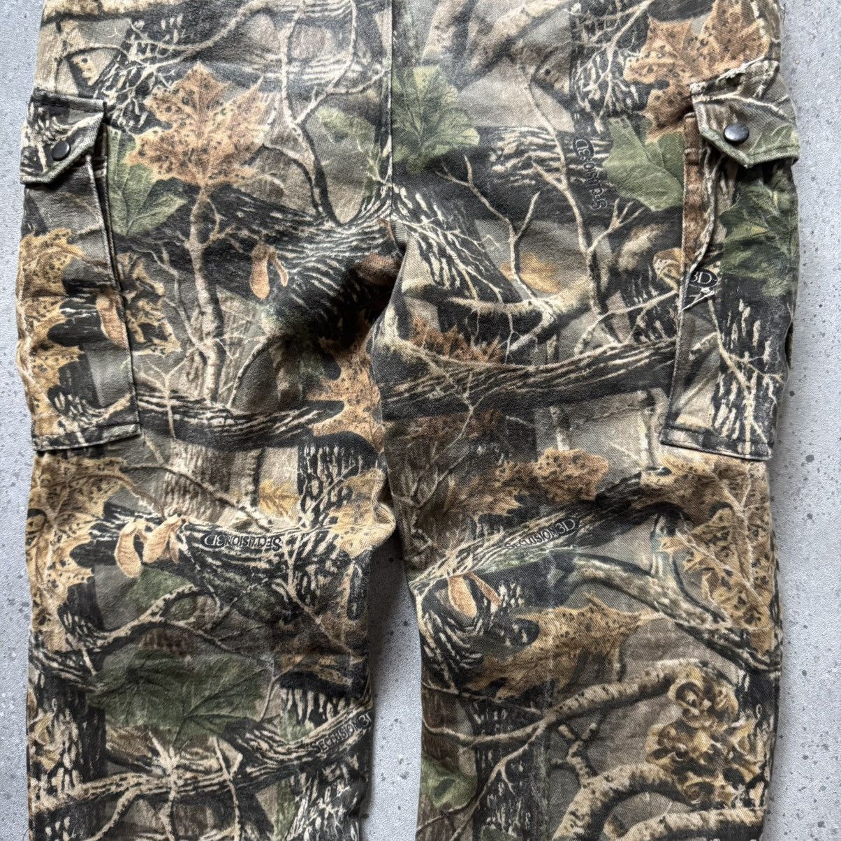If Six Was Nine Realtree Camo Vintage Y2K Cargo Pants Size US 32 / EU 48 - 11 Thumbnail