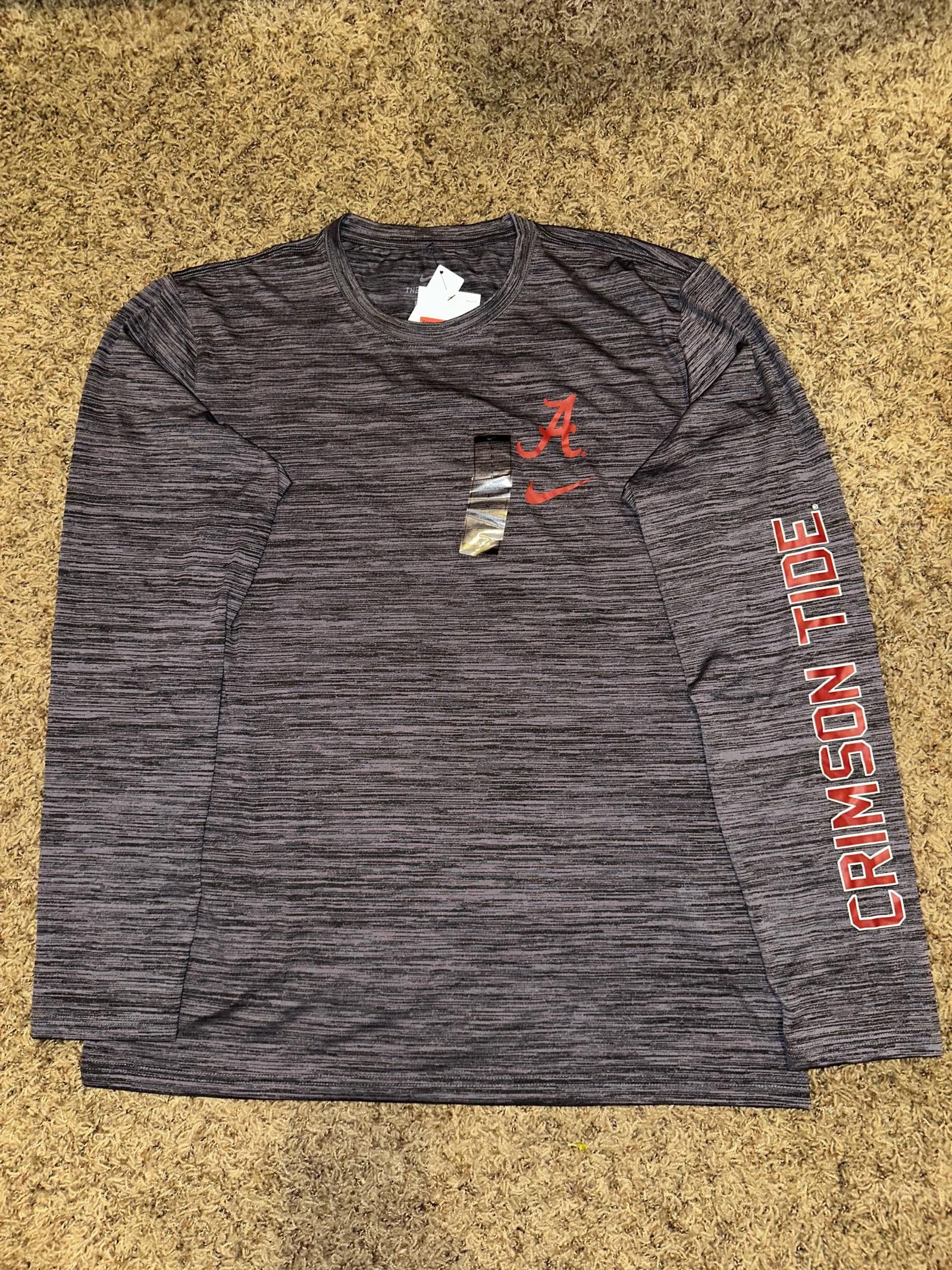 Nike Nike Alabama Crimson Tide Velocity Legend Team Performance Long Sleeve T-Shirt Size US L / EU 52-54 / 3 - 1 Thumbnail