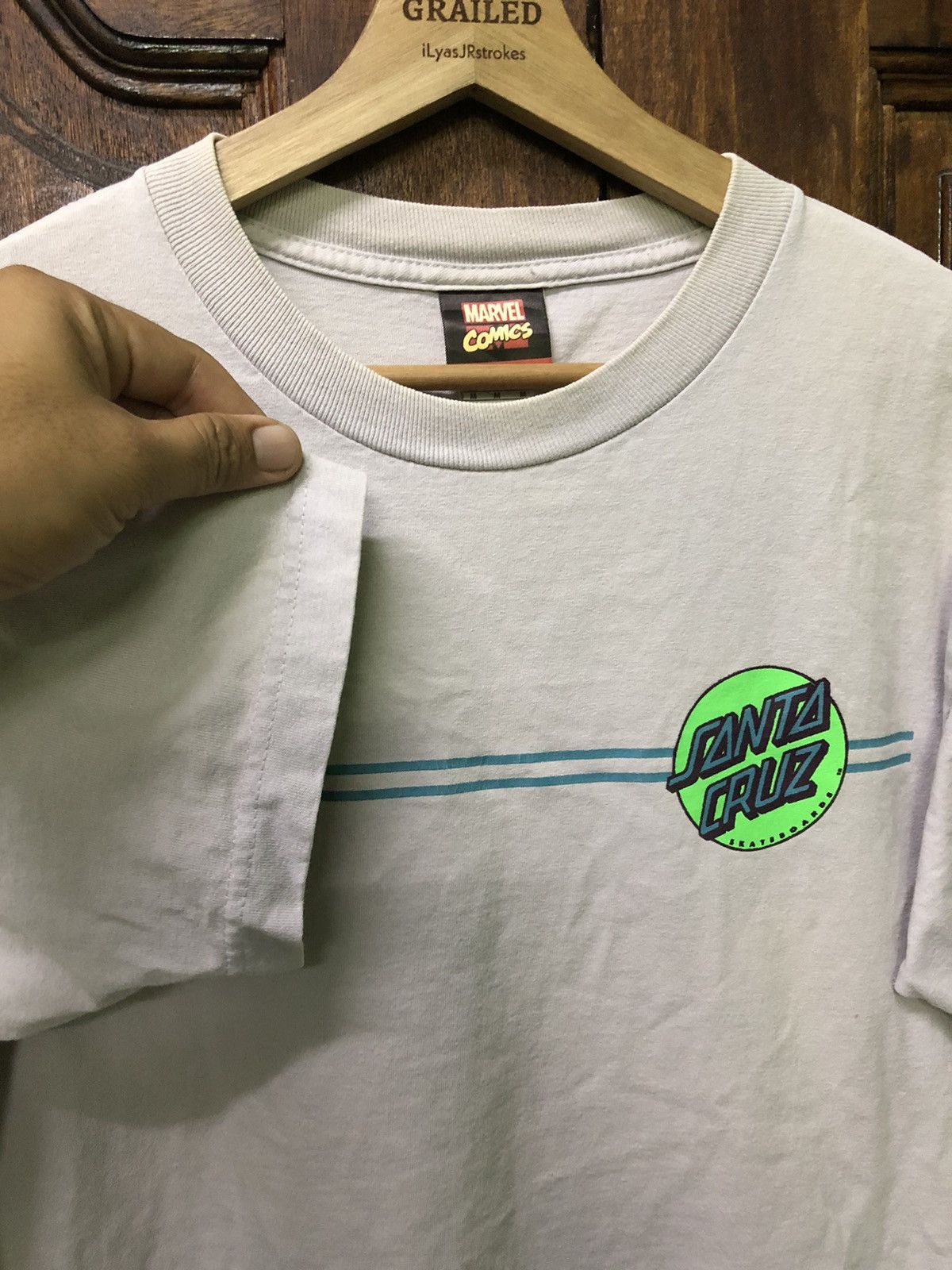 Santa Cruz Skateboards Vintage Santa Cruz x Marvel Shirt Tee Size US M / EU 48-50 / 2 - 7 Thumbnail