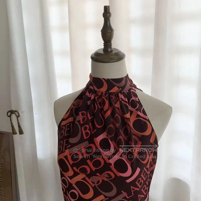 Burberry Burberry Brown Polyester Women's T-Shirt. Size M / US 6-8 / IT 42-44 - 3 Thumbnail