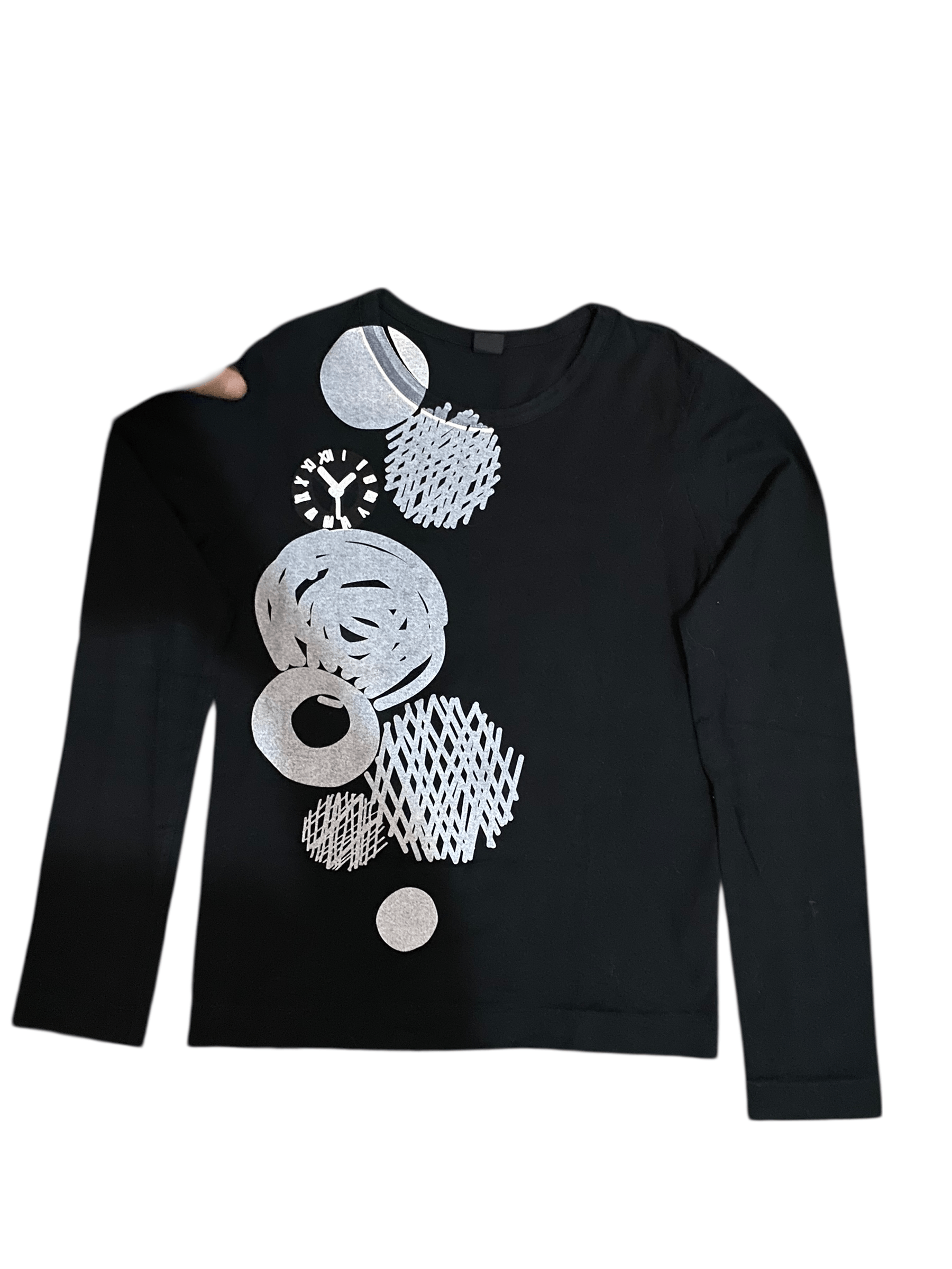 yohji yamamoto y's abstract pattern