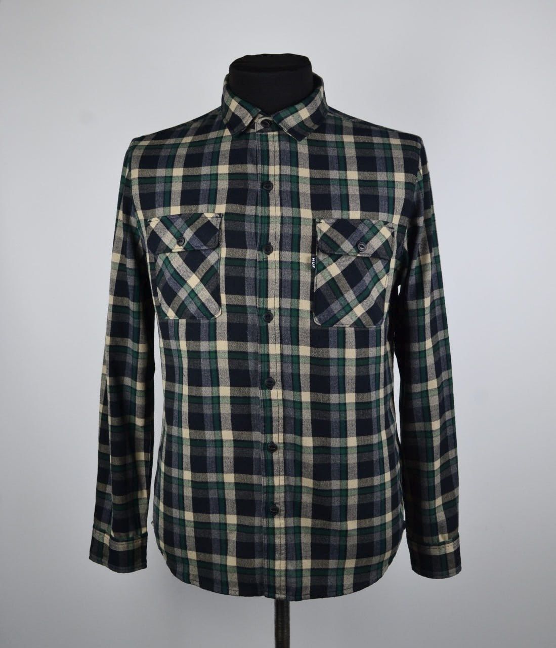 Huf HUF Flannel shirt Long Sleeve Multicolour Size US M / EU 48-50 / 2 - 1 Thumbnail