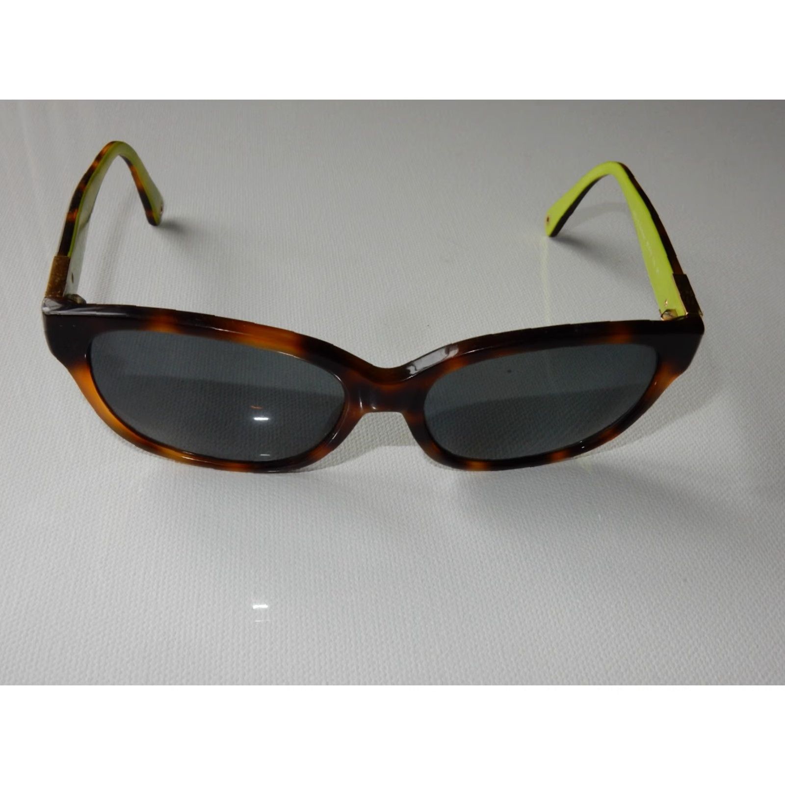 Coach VINTAGE Coach Sunglasses Frames Only Women 56mm Brown Prescription Small Scratches Size ONE SIZE - 2 Thumbnail