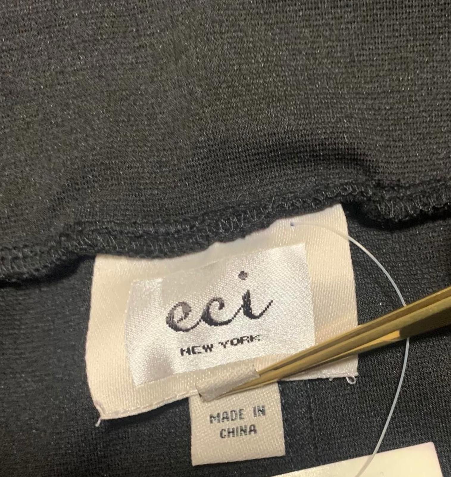 Other eci New York Women's Black Classic Skirt Size M NWT Size 32" / US 10 / IT 46 - 12 Thumbnail