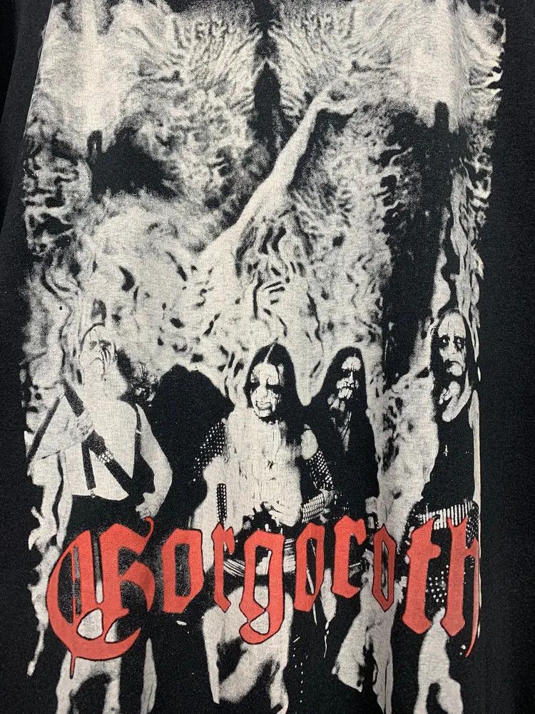 Band Tees GORGOROTH 90s Antichrist Black Metal Vintage T-Shirt Size US L / EU 52-54 / 3 - 6 Thumbnail
