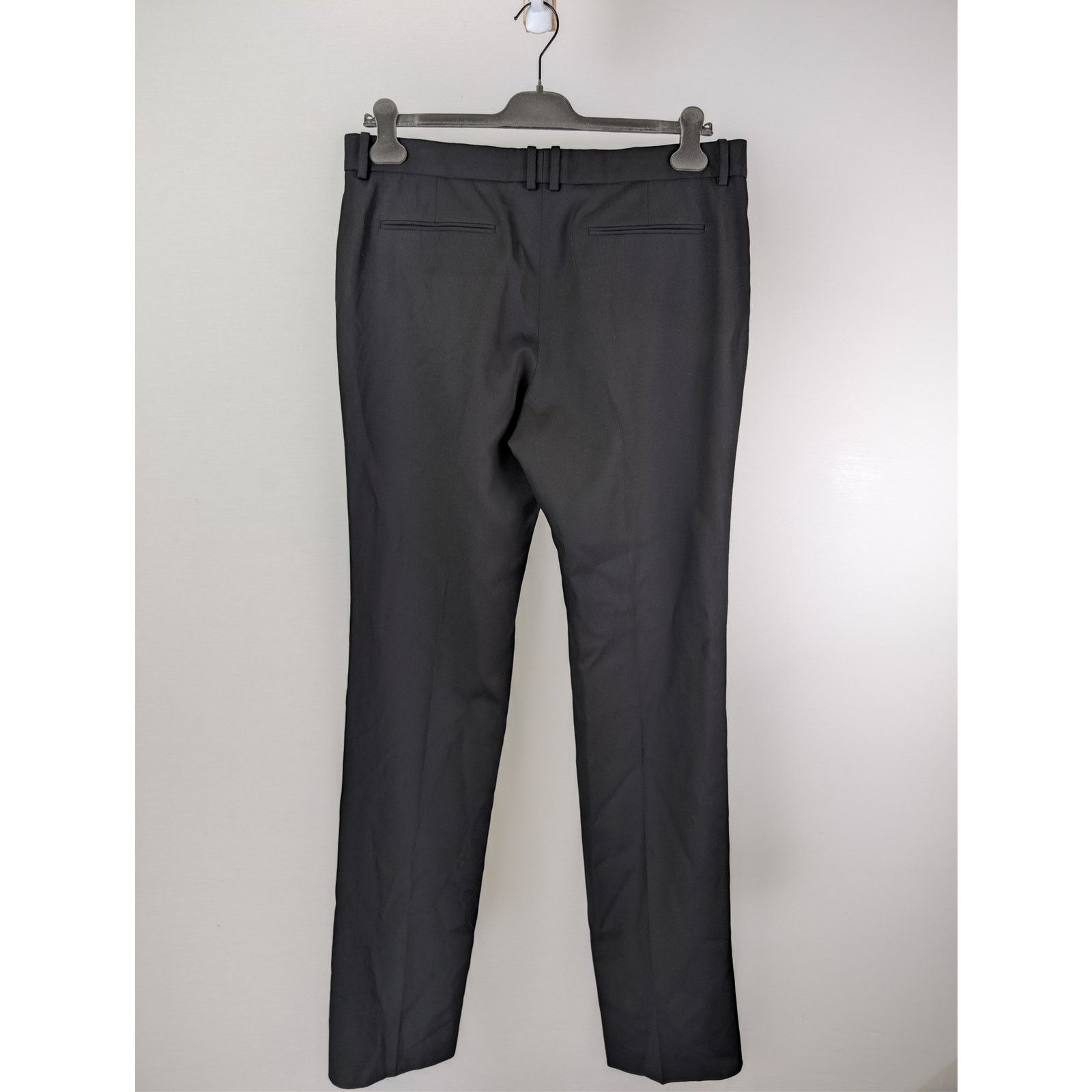Saint Laurent Paris o1rshd1 Grain De Poudre Organique Pants in Black Size US 36 / EU 52 - 14 Thumbnail