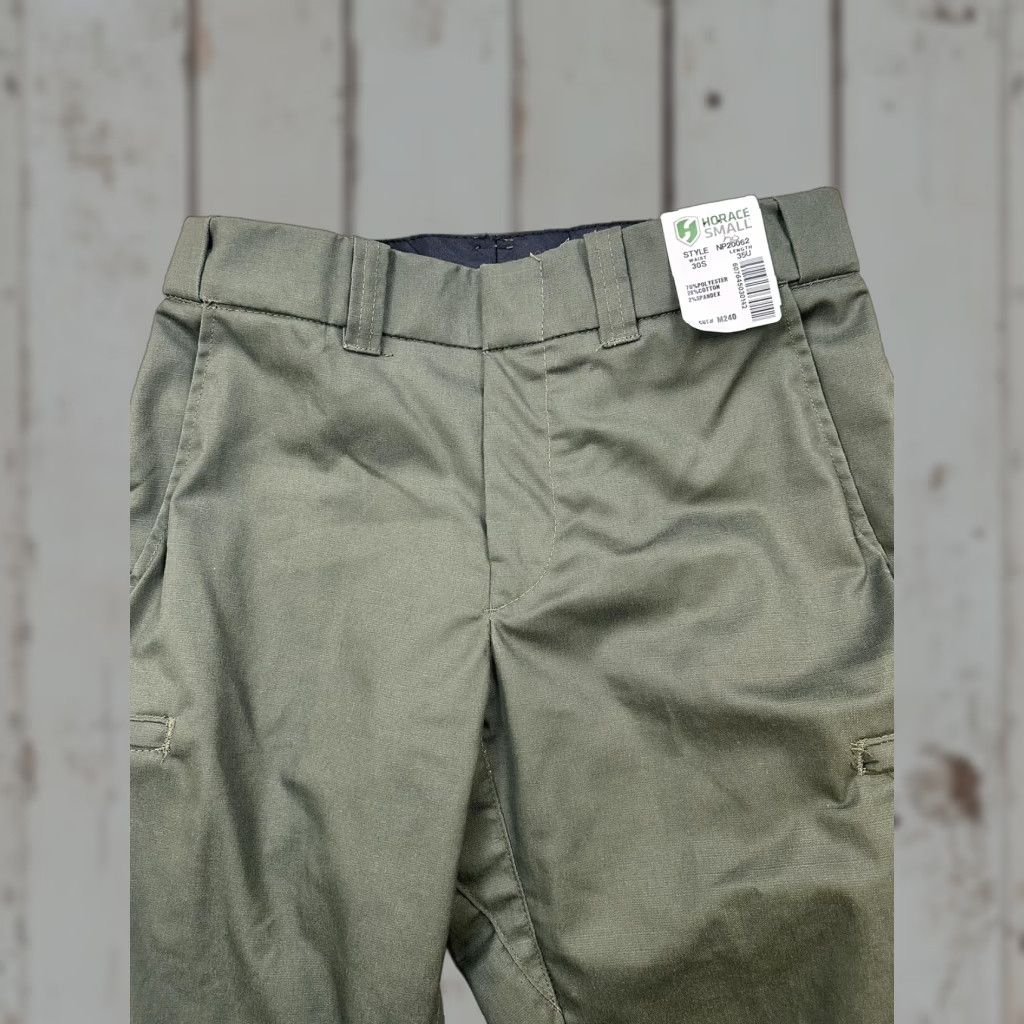 Olive Horace Small Pants Mens 30 Olive Green Uniform Work Stretch NP20062 NWT Size US 30 / EU 46 - 1 Thumbnail
