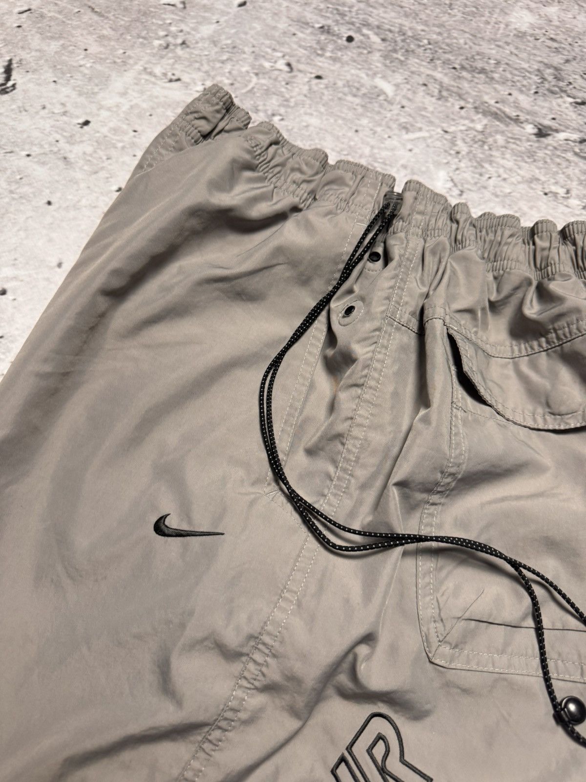 Nike × Vintage NIKE VINTAGE BASIC LOGO OVERSIZE BAGGY PANTS Size US 34 / EU 50 - 3 Thumbnail
