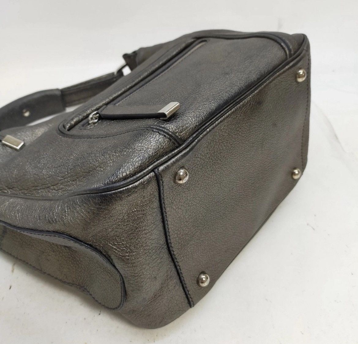 Tod's Tod’s Metallic Leather Shoulder‎ Bag 🖤 Size ONE SIZE - 5 Thumbnail