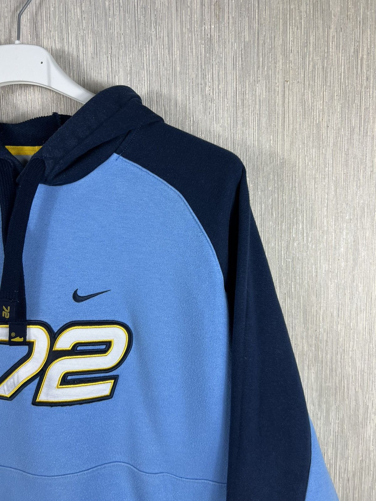 Corteiz × Nike Vintage Nike Cortez C72 y2k baby blue hoodie Size US L / EU 52-54 / 3 - 4 Thumbnail