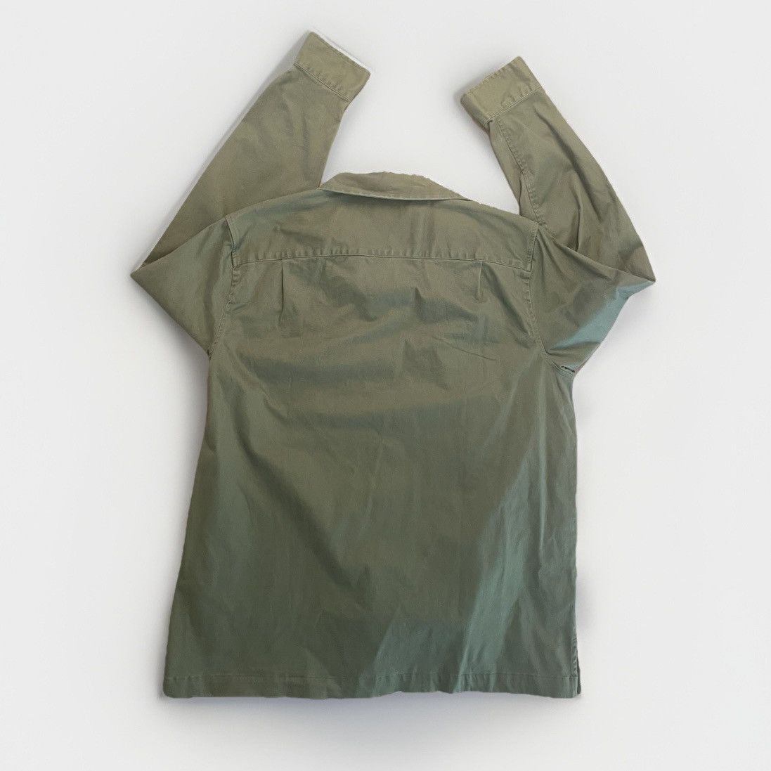 Lucky Brand Olive Work Jacket Size US L / EU 52-54 / 3 - 3 Thumbnail