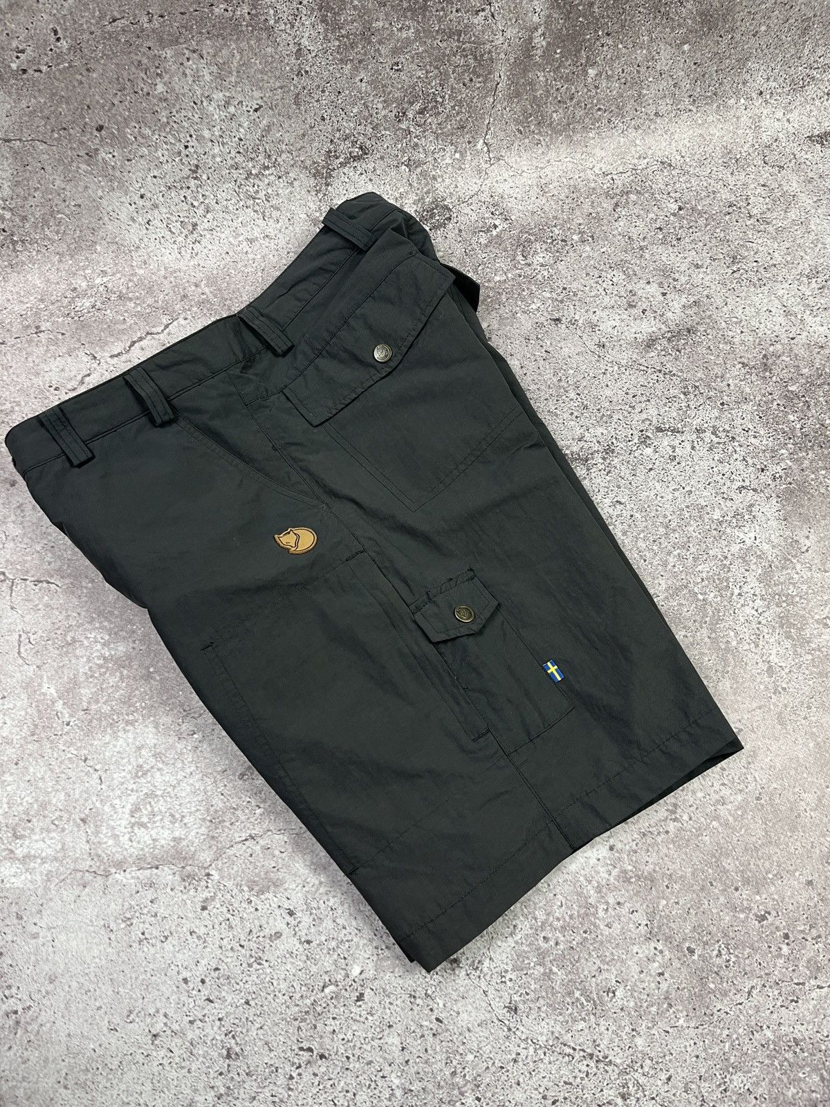 Fjallraven Fjällräven Karl MT Cargo Shorts Dark Grey Hiking Outdoor Size US 30 / EU 46 - 5 Thumbnail