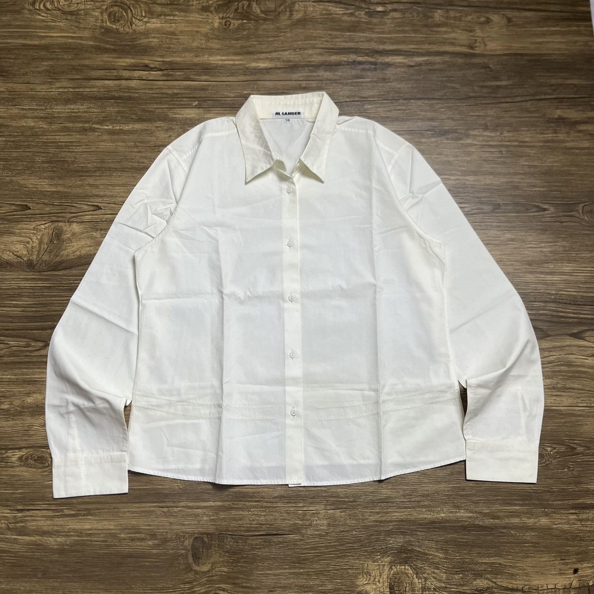 Jil Sander Jil Sander Button Up Shirt Size US M / EU 48-50 / 2 - 2 Thumbnail