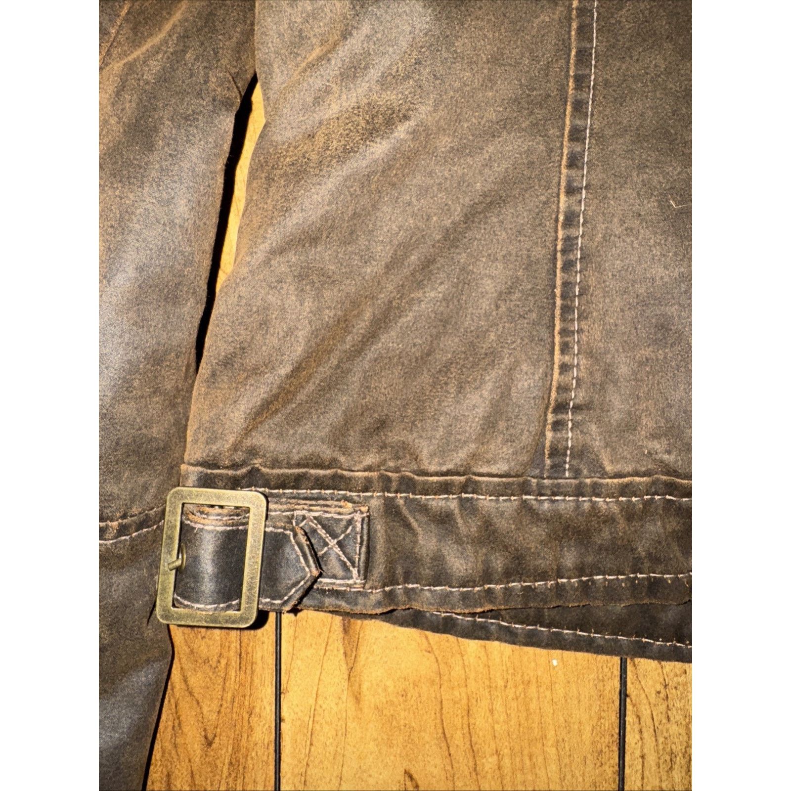 Columbia × Vintage Columbia Hooded Faux Leather Jacket Brown Men’s Large 20x23 Size US L / EU 52-54 / 3 - 6 Thumbnail