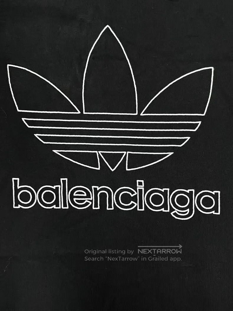 Balenciaga Balenciaga Logo Alphabet Embroidered Round Neck Short Slee Size US S / EU 44-46 / 1 - 3 Thumbnail