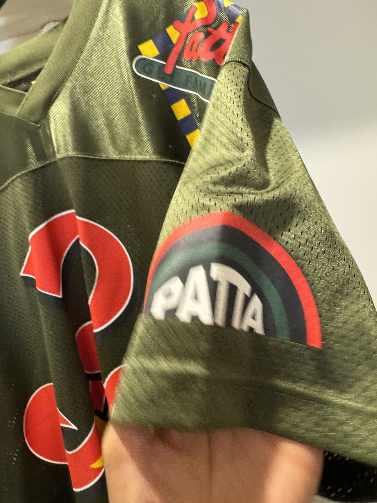 Patta Patta Lobi Libi Green Football Jersey XL Size US XL / EU 56 / 4 - 5 Thumbnail