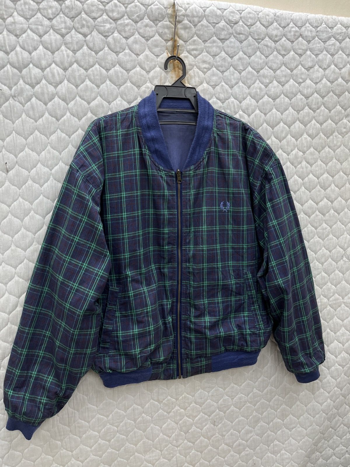 Fred Perry 🔥🔥🔥STEALS VTG FRED PERRY REVERSIBLE BOMBER JACKET Size US L / EU 52-54 / 3 - 2 Thumbnail