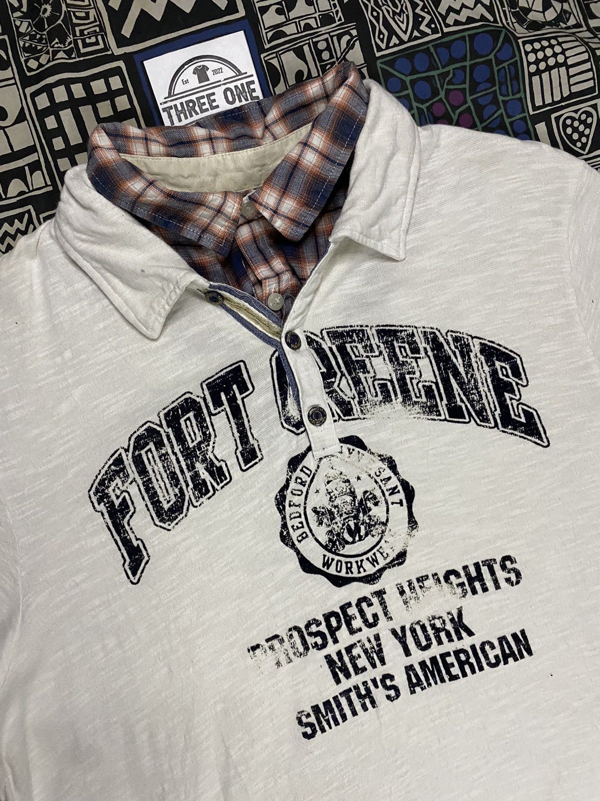 If Six Was Nine × Japanese Brand × Levi's Smit’h American Double Layer T shirt Size US L / EU 52-54 / 3 - 2 Thumbnail