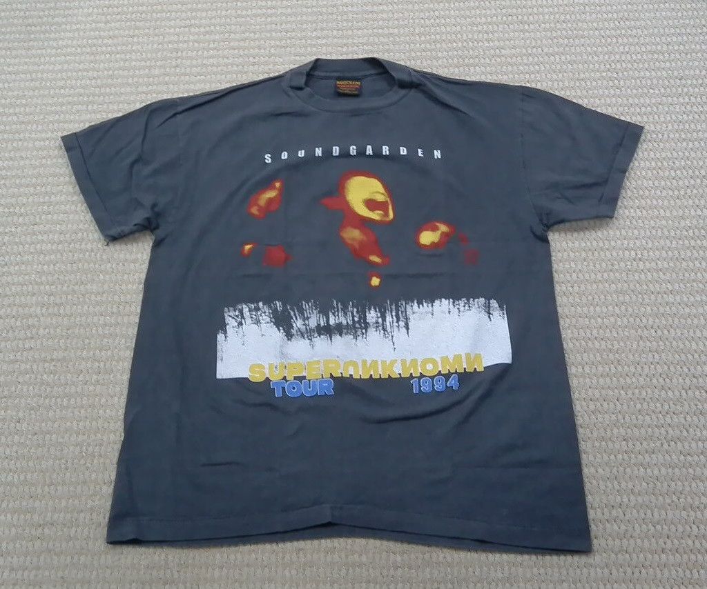 Soundgarden Tour 1994 T-shirt Large Faded Black