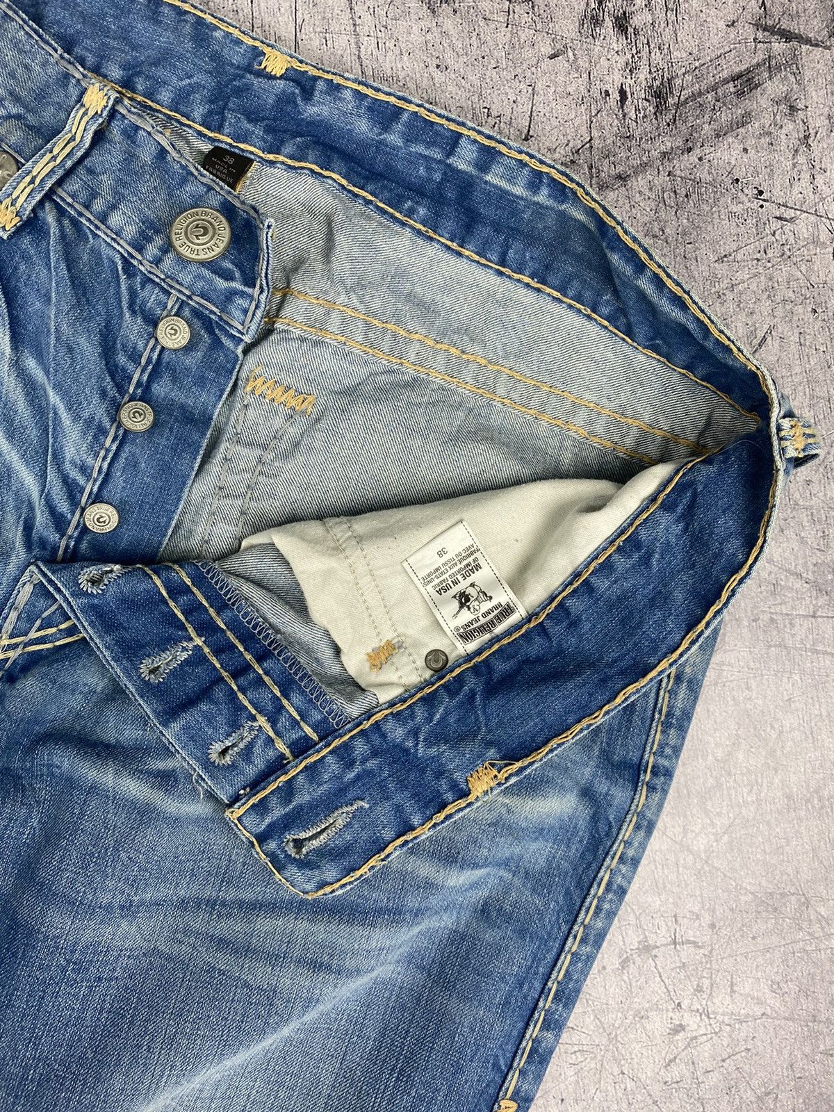 True Religion Vintage True Religion Y2K Japanese Style Jeans Size US 38 / EU 54 - 13 Thumbnail
