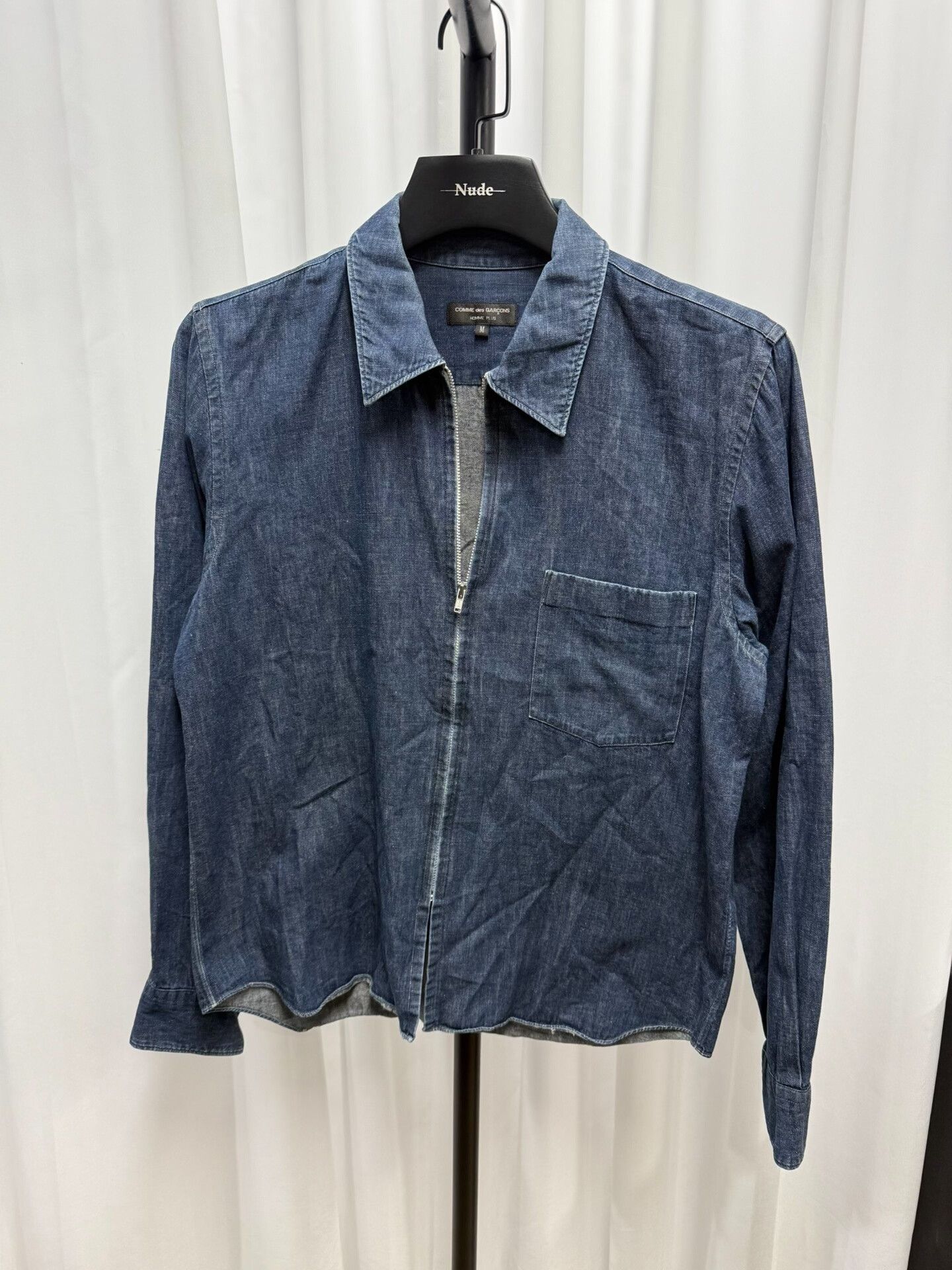 Comme Des Garcons Denim Shirt | Grailed