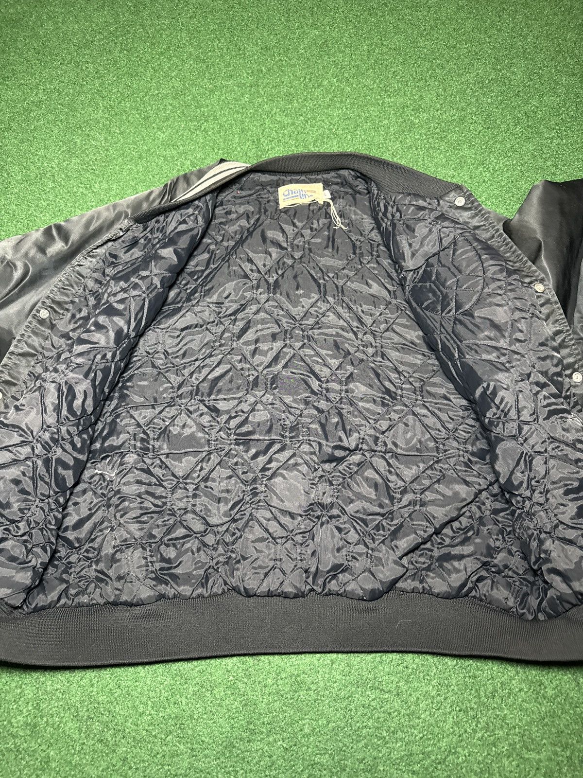 Chalk Line Vintage 80s 90s Raiders Las Vegas Oakland Distressed Jacket Size US L / EU 52-54 / 3 - 4 Thumbnail