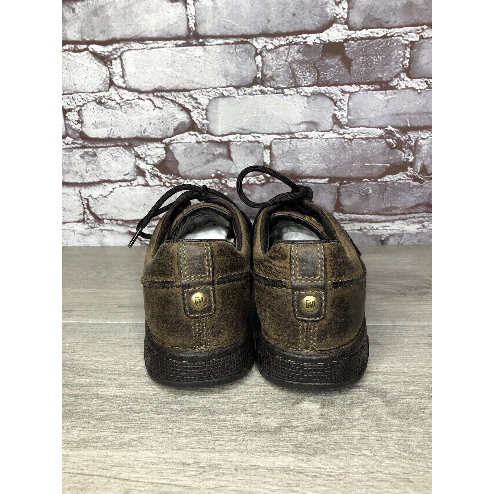 Merrell Merrell Brown Leather World Rambler Lace Up Casual Shoes Men Size US 9 / EU 42 - 5 Thumbnail