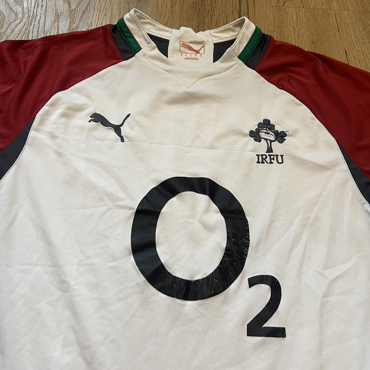 Puma Puma Ireland Rugby Union white and red jersey Size US M / EU 48-50 / 2 - 3 Thumbnail