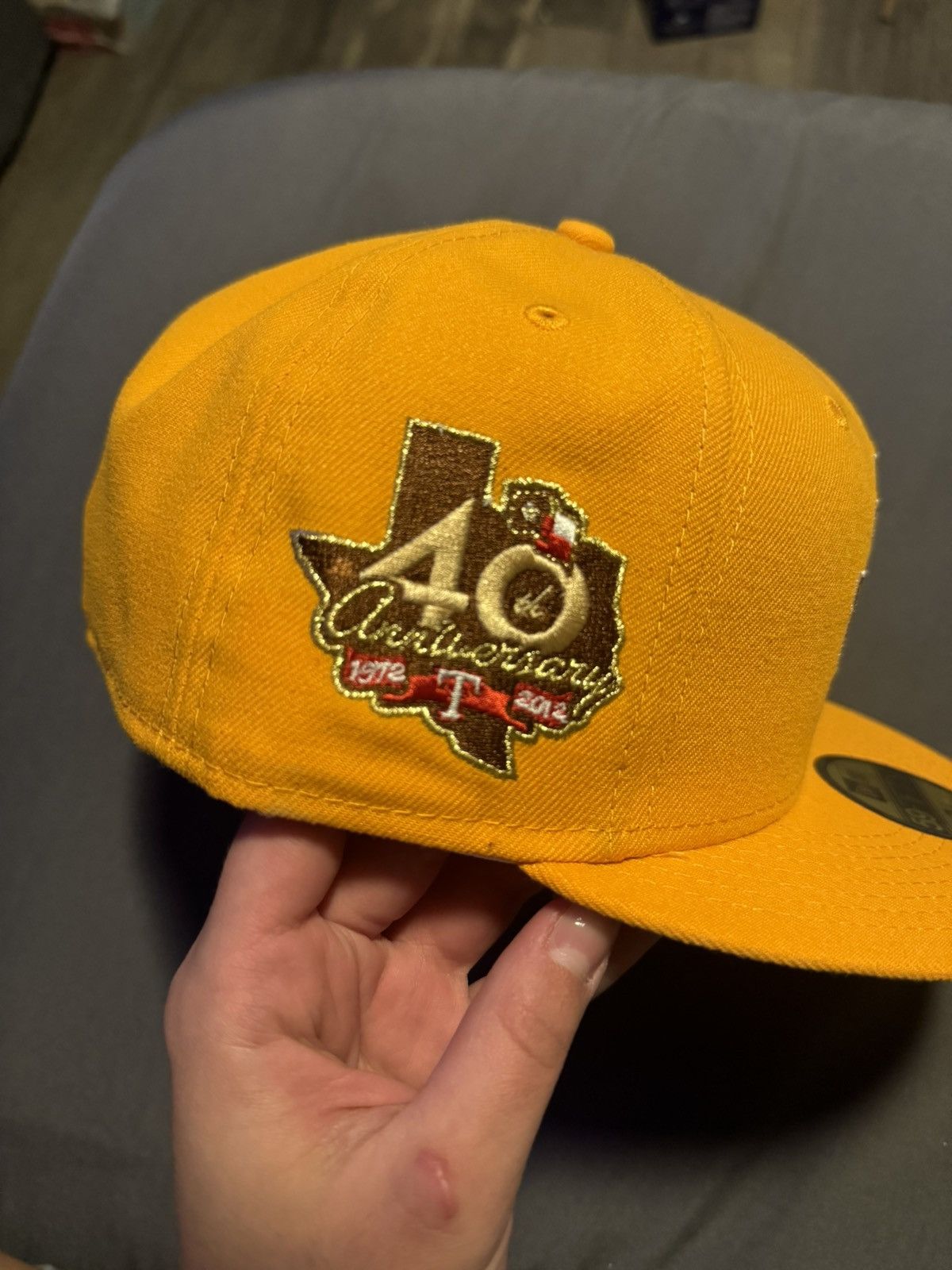 Hat Club Hatclub Texas rangers shiner bock 7 1/2 Size ONE SIZE - 2 Thumbnail