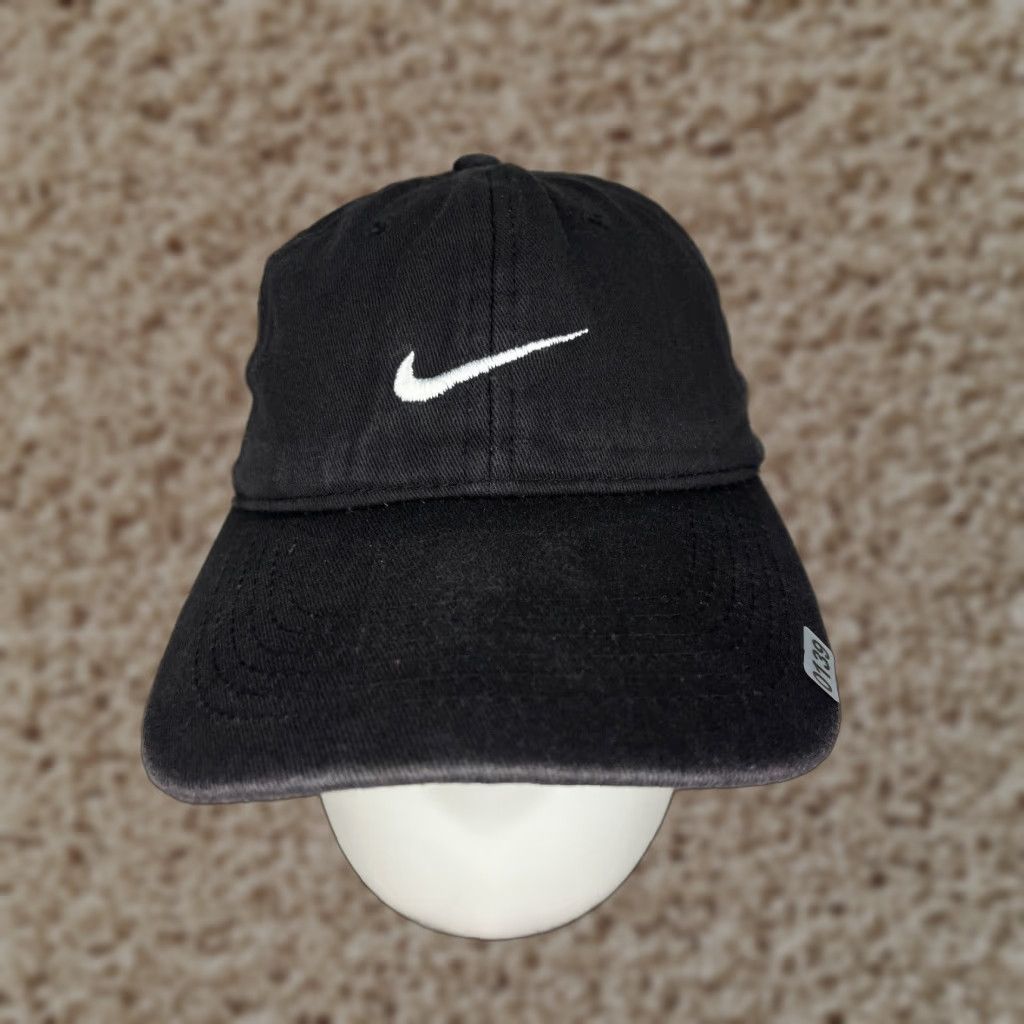 Nike Park City Miners Hat Cap Strap Back Adult One Size Black Cotton Twill Baseball Cap Men Adjustable Sports Outdoor 90s Football Heritage86