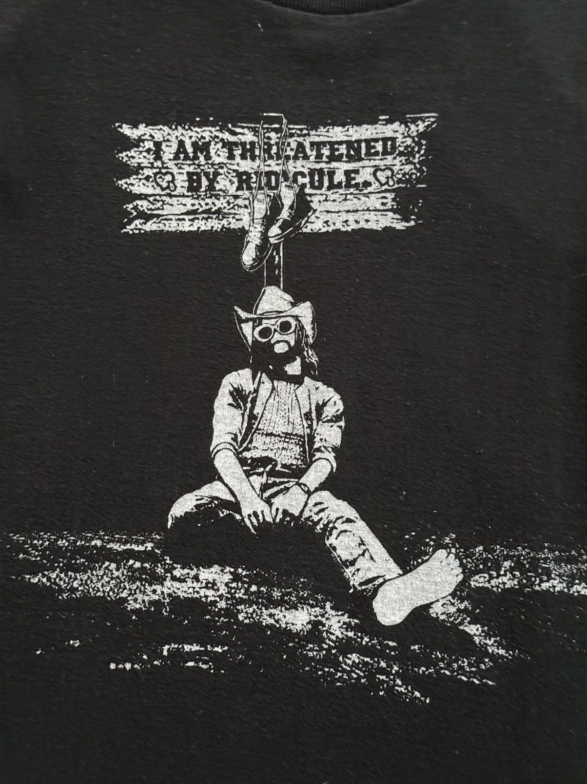Number (N)ine Number Nine 2007 I Am Threatened By Ridicule Curt Cobain Tee Size US M / EU 48-50 / 2 - 2 Thumbnail