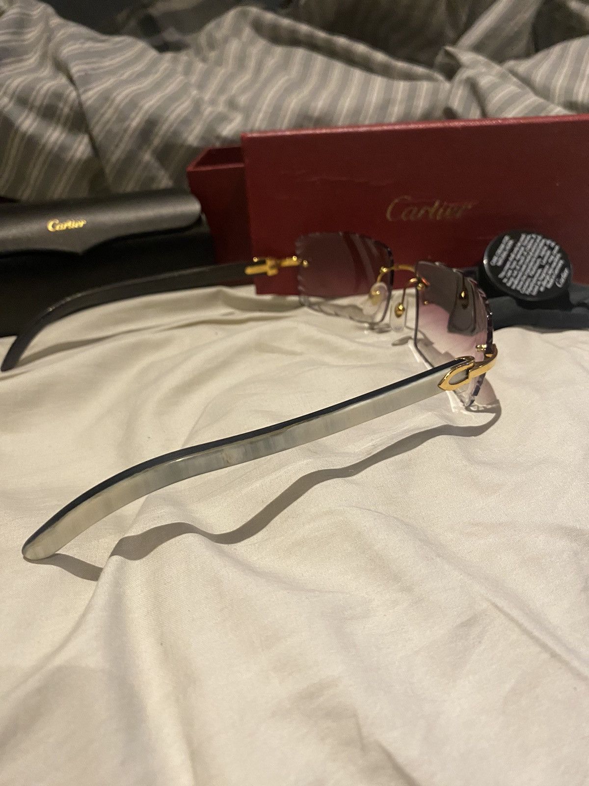 Cartier Cartier white Buffalo Size ONE SIZE - 1 Thumbnail