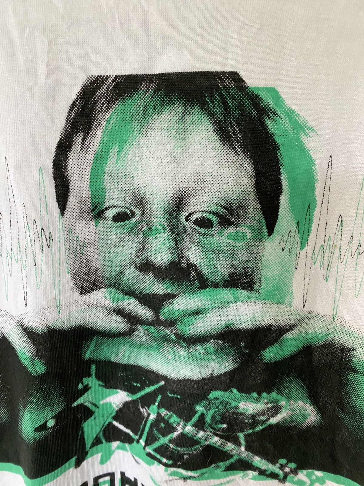 Diet Butcher Slim Skin 2000s Diet butcher x Eding Post X Punk illusion guitar tee Size US S / EU 44-46 / 1 - 5 Thumbnail