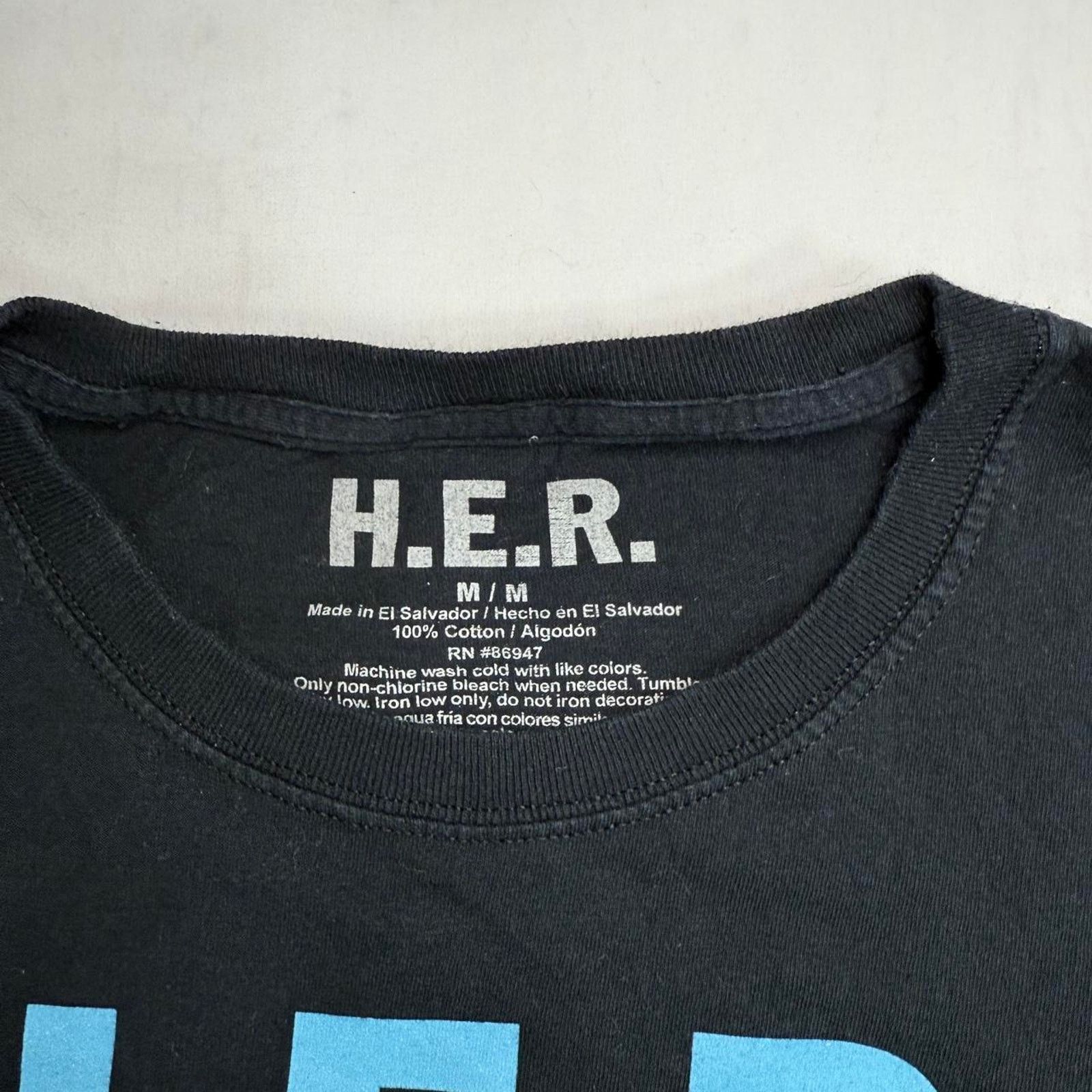 Other Black and blue HER band tee “When We Gon Slide” graphic Size M / US 6-8 / IT 42-44 - 4 Thumbnail