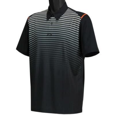 Oakley Y2K Oakley Centre Logo Eclipse Regular Fit Golf Polo Shirt Size US L / EU 52-54 / 3 - 3 Thumbnail