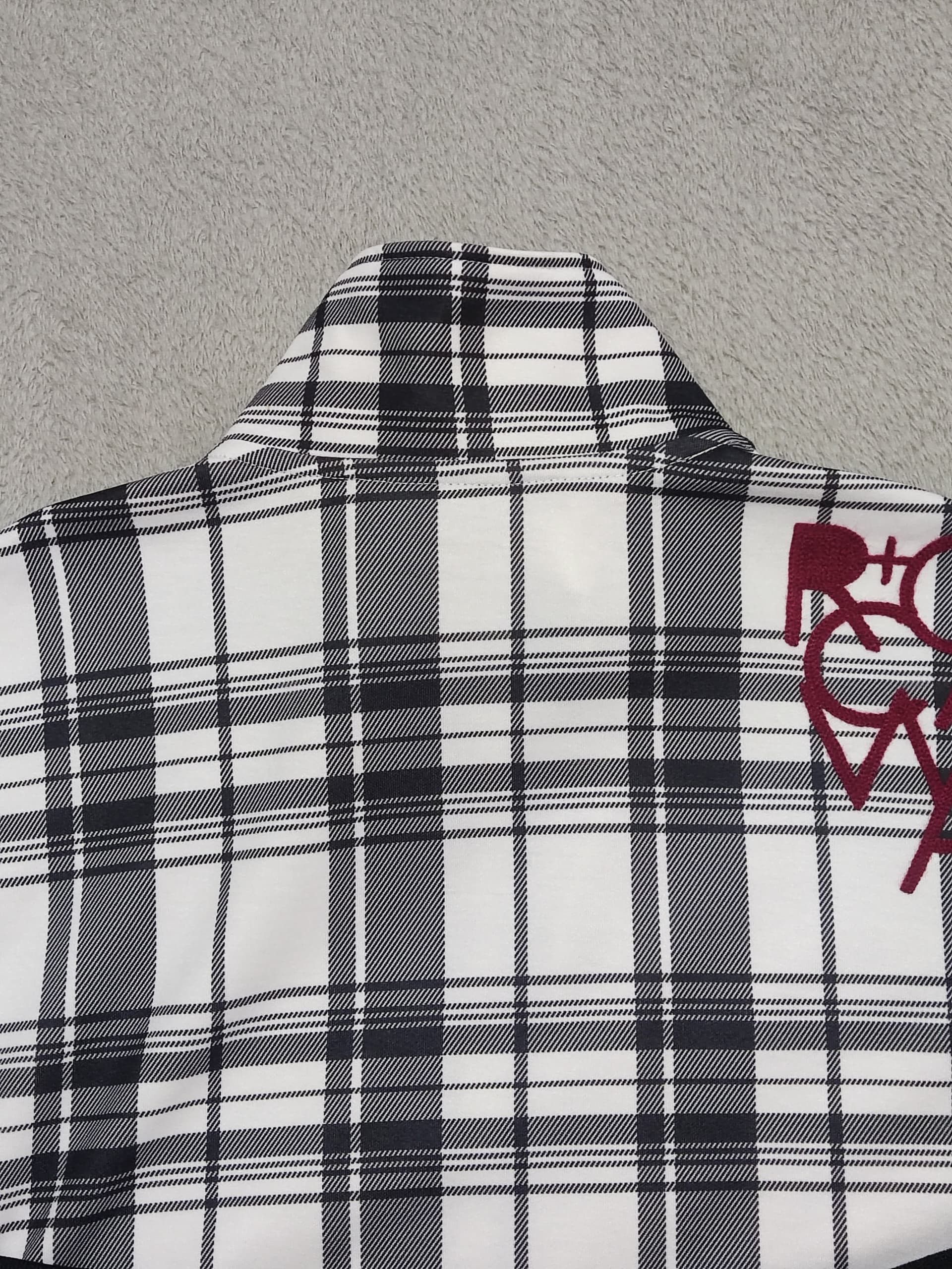 Rocawear Vintage Rocawear Monochrome Plaid Jacket Embroidered Logo Size US L / EU 52-54 / 3 - 10 Thumbnail