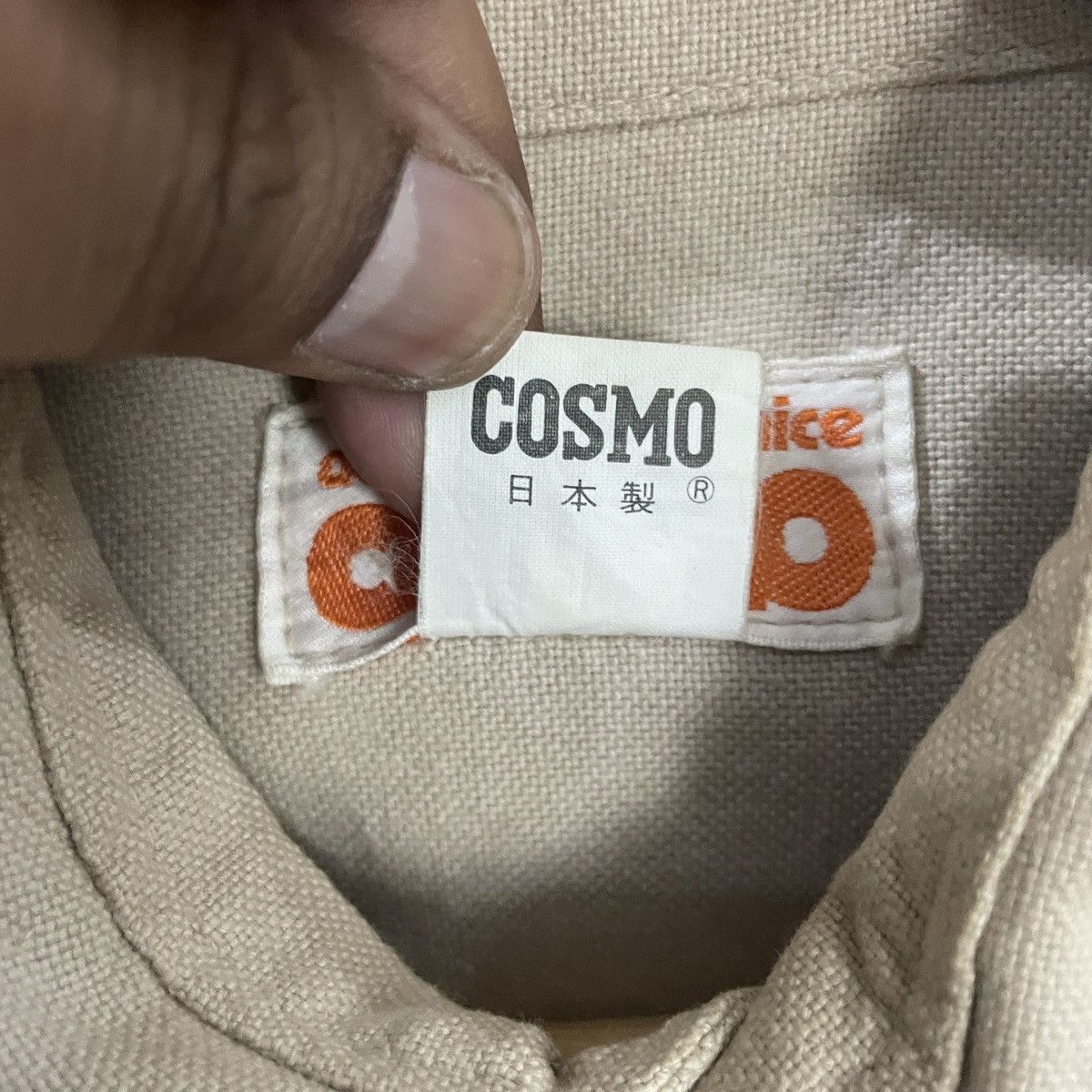Japanese Brand Vintage Cosmo Japan Workers Jacket Size L / US 10 / IT 46 - 8 Thumbnail